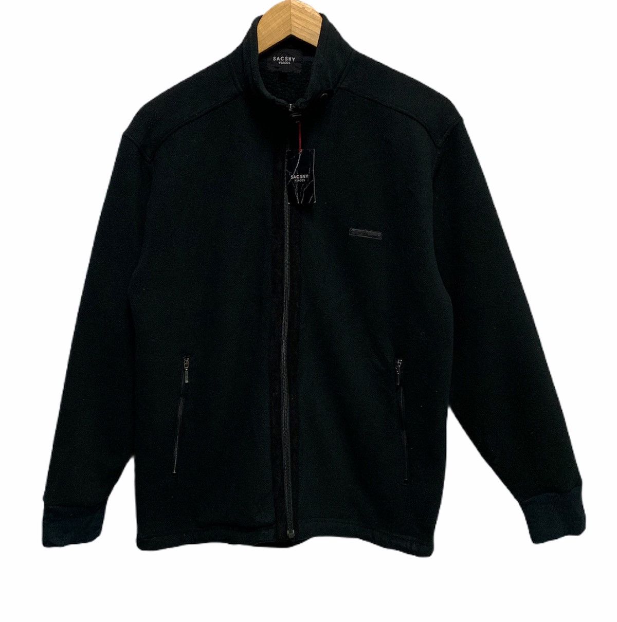 Yohji Yamamoto 🇯🇵 Y'saccs By Yohji Yamamoto Fleece Sweaters Jacket Size US M / EU 48-50 / 2 - 2 Thumbnail