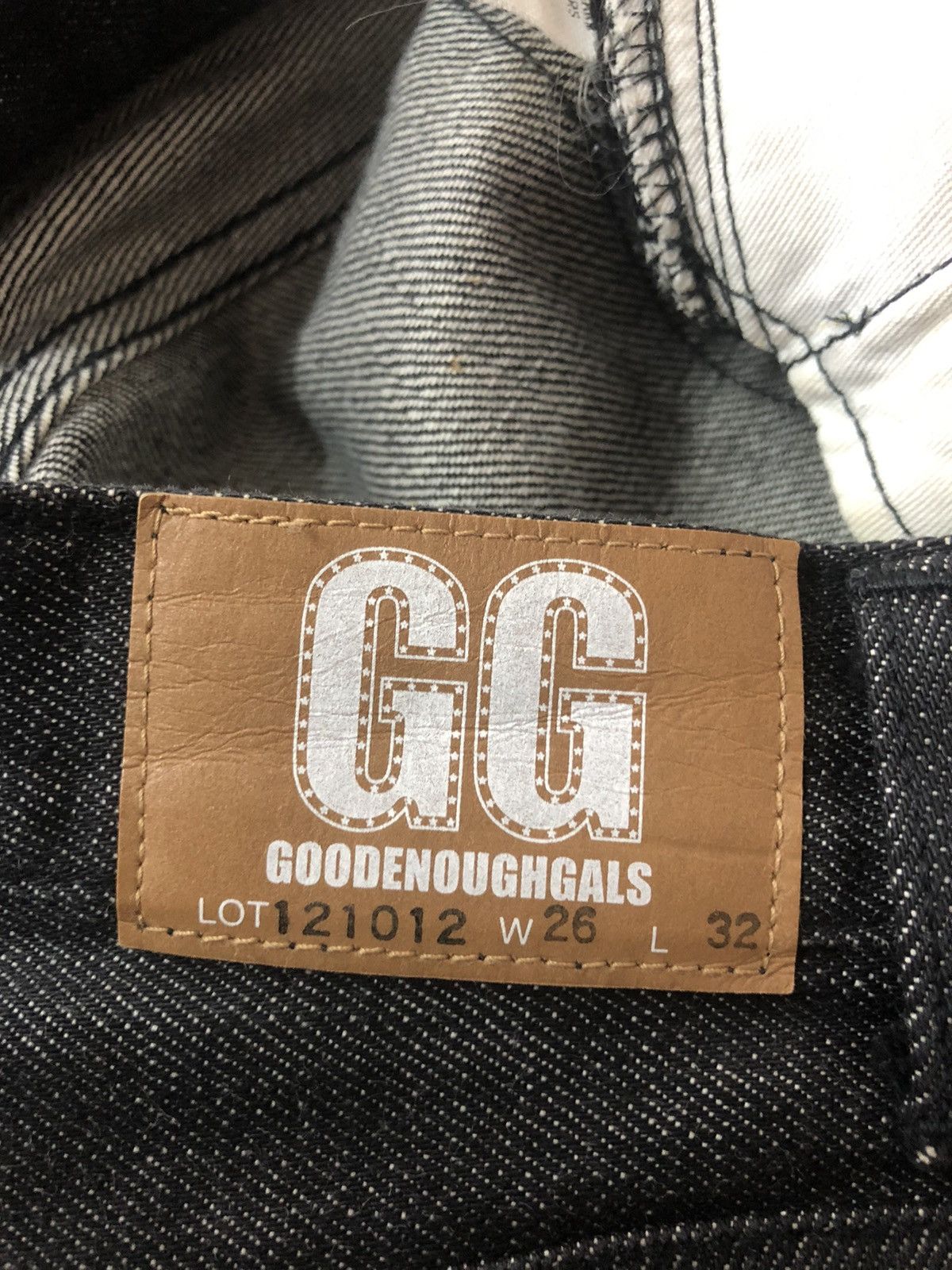 GOODENOUGH × Hiroshi Fujiwara × MasterPiece 🔥RARE 🔥 Goodenough jeans by Hiroshi Fujiwara Size US 26 / EU 42 - 13 Thumbnail