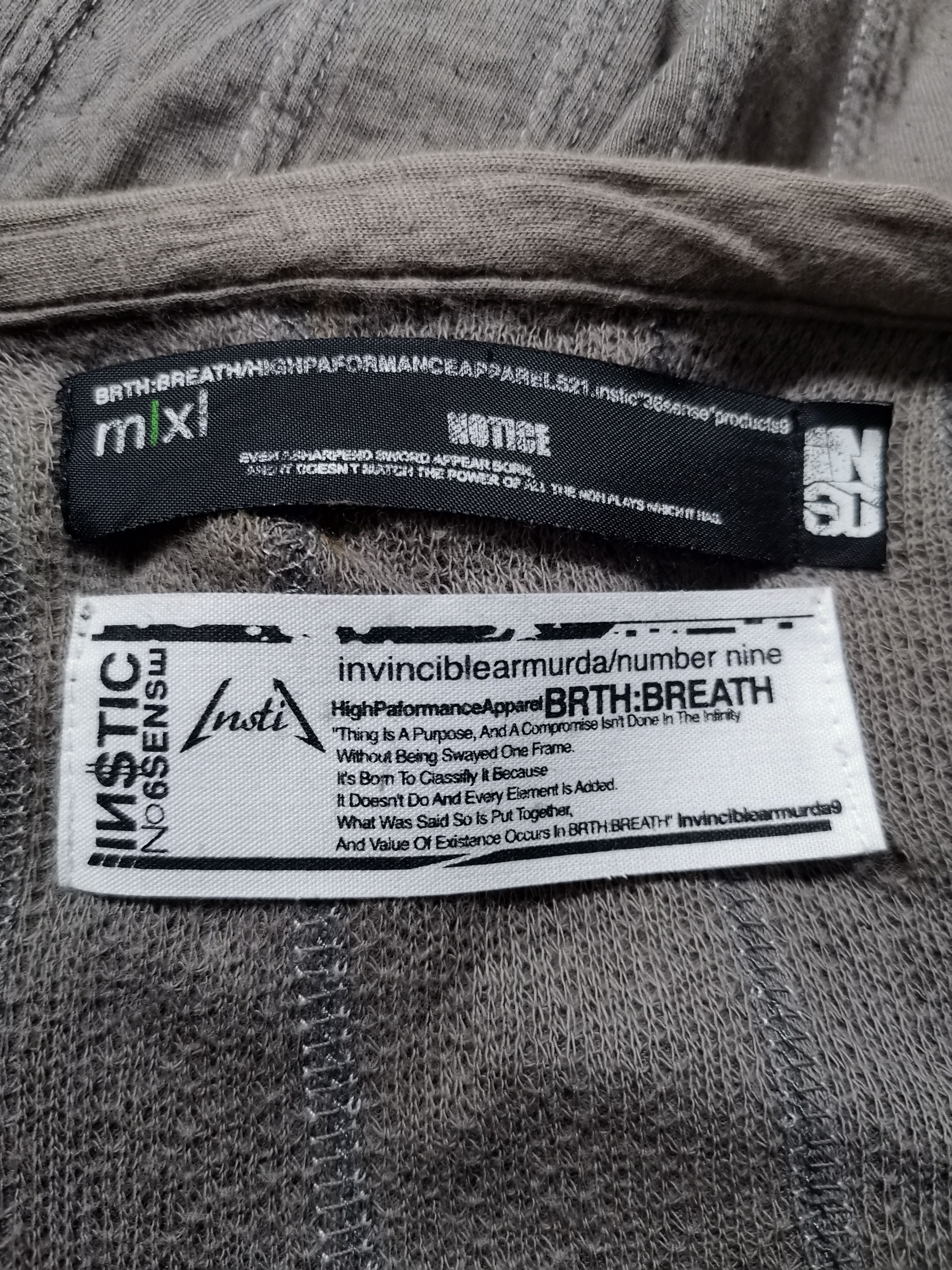 Number (N)ine Invinciblearmuda x Number Nine Jacket Cardigan Size US XL / EU 56 / 4 - 10 Thumbnail