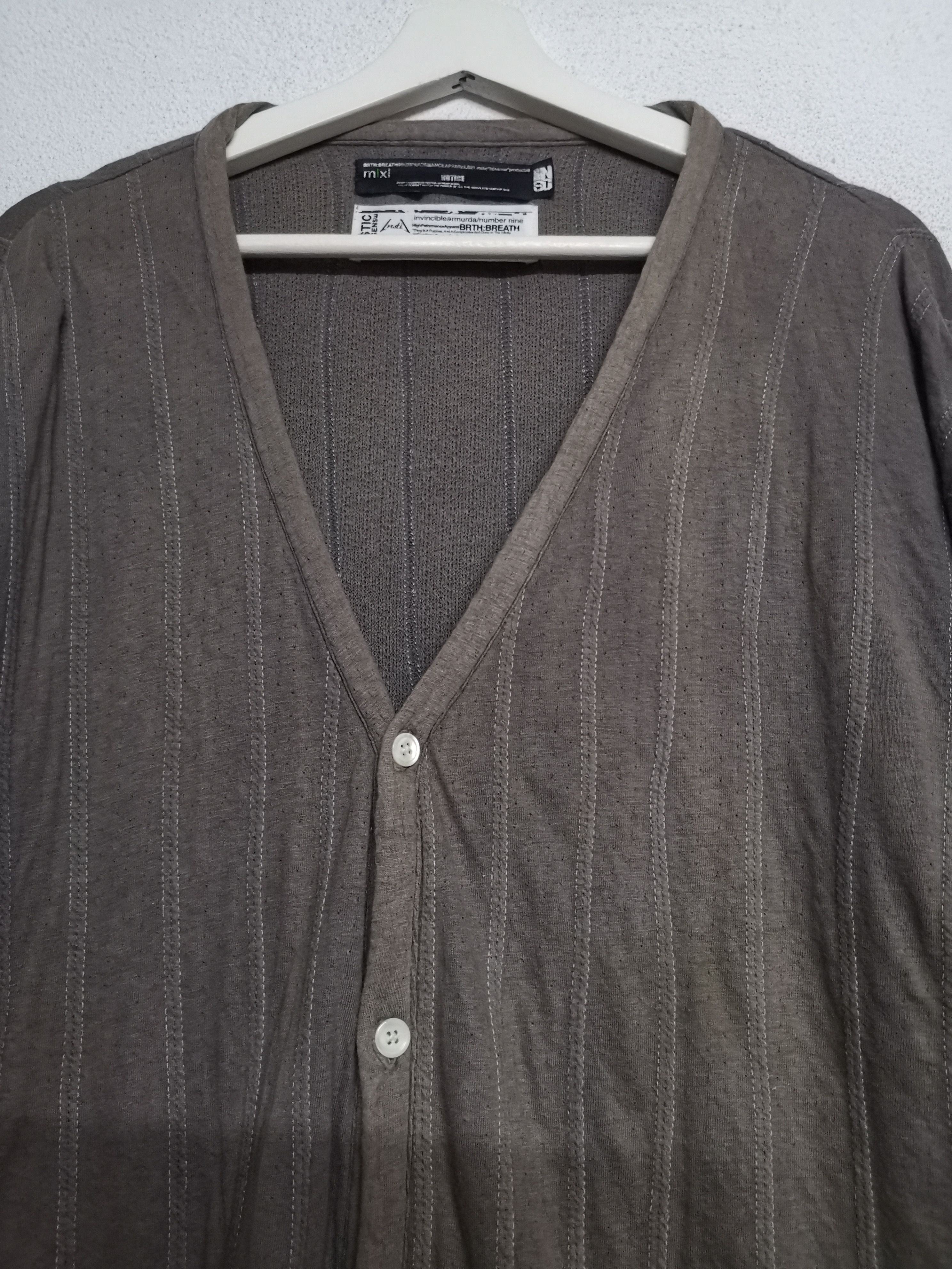 Number (N)ine Invinciblearmuda x Number Nine Jacket Cardigan Size US XL / EU 56 / 4 - 3 Thumbnail