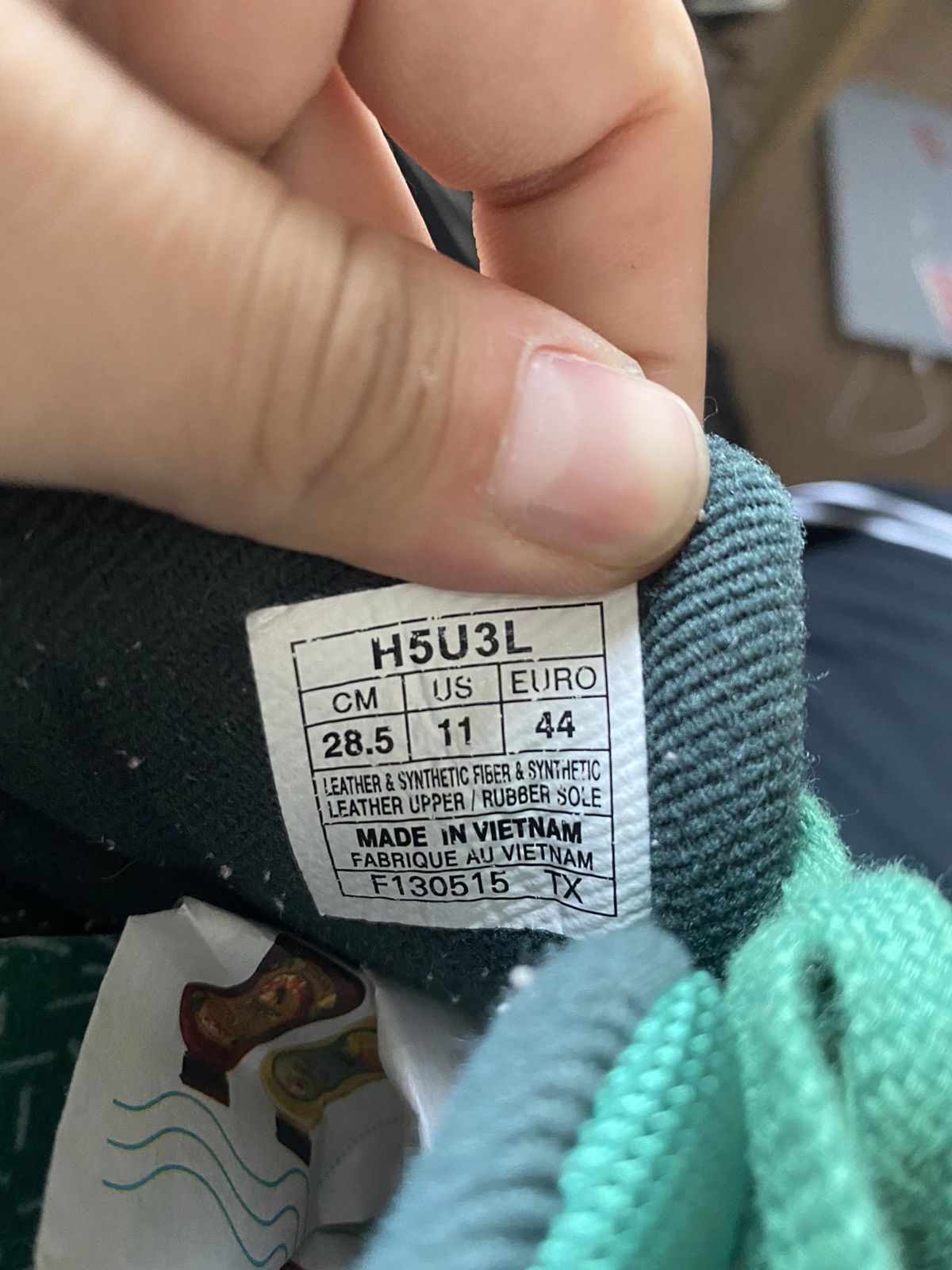 Asics Asics GEL-Lyte lll Puddle Pack (Green) Size US 11 / EU 44 - 7 Thumbnail
