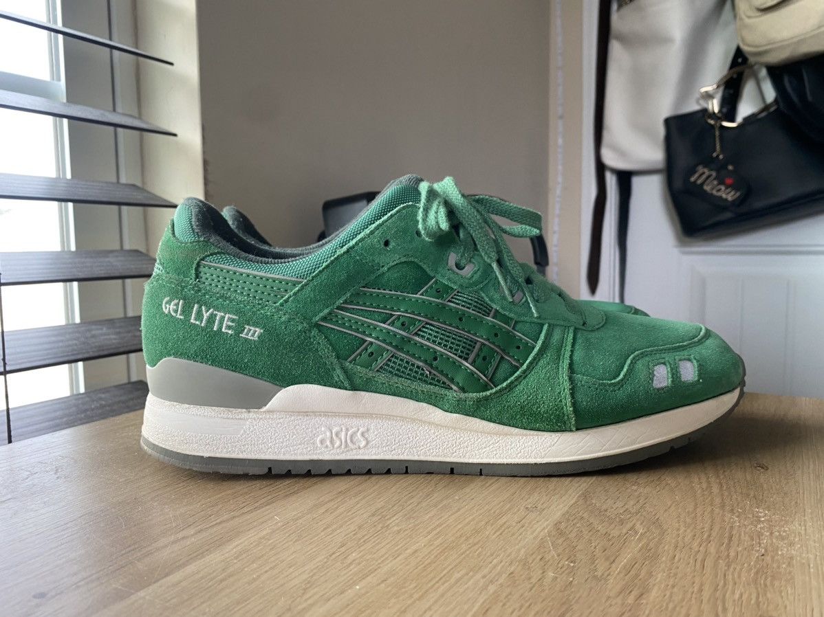 Asics Asics GEL-Lyte lll Puddle Pack (Green) Size US 11 / EU 44 - 3 Thumbnail