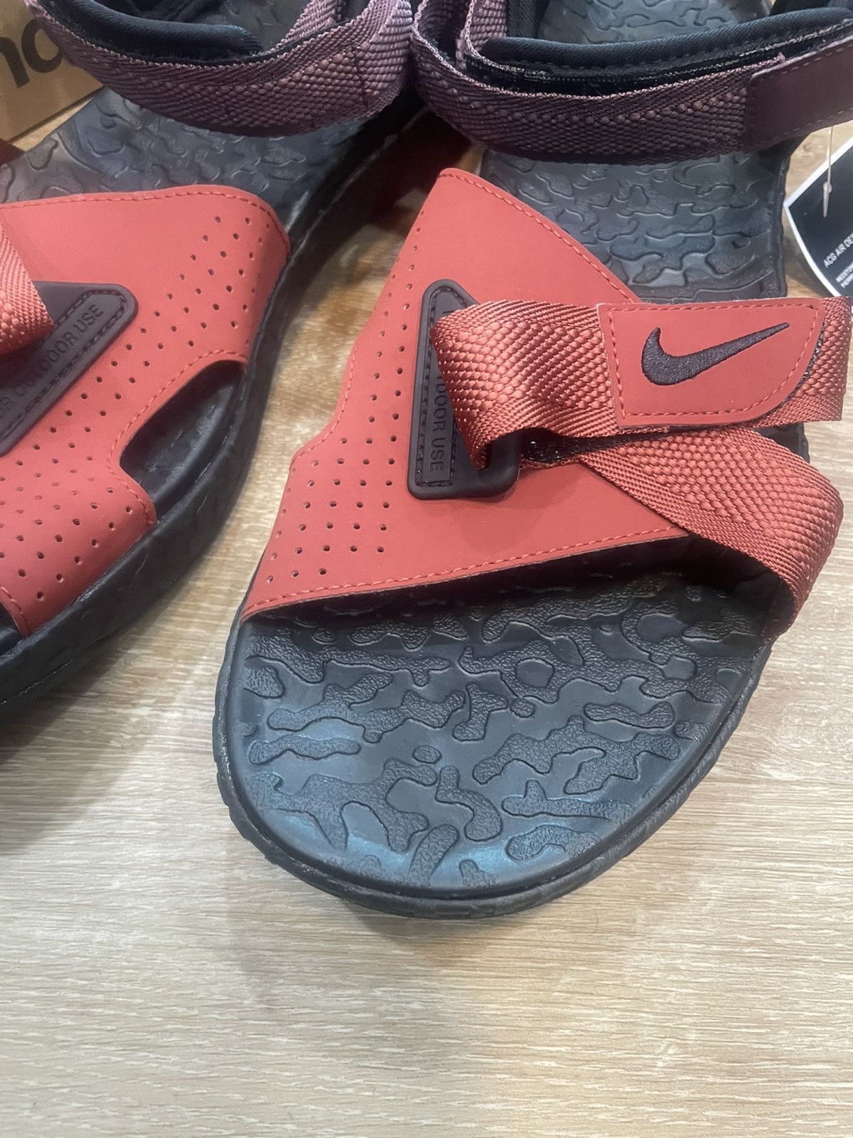 Nike Nike ACG Air Deschutz+ Sandals in Redstone/Black Size M14 Size US 14 / EU 47 - 4 Thumbnail