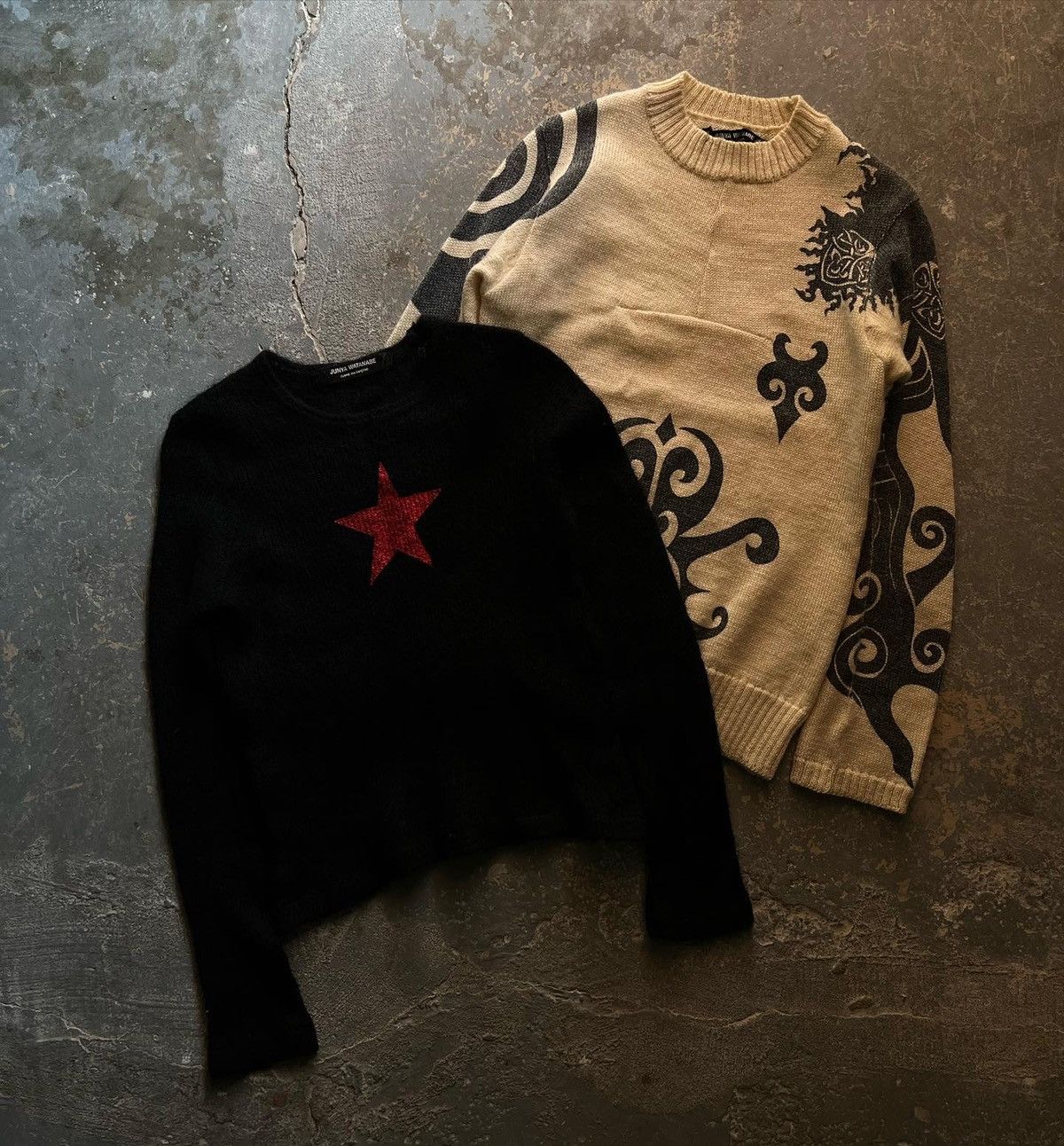 Junya Watanabe AW98 Punk Star Knit | Grailed