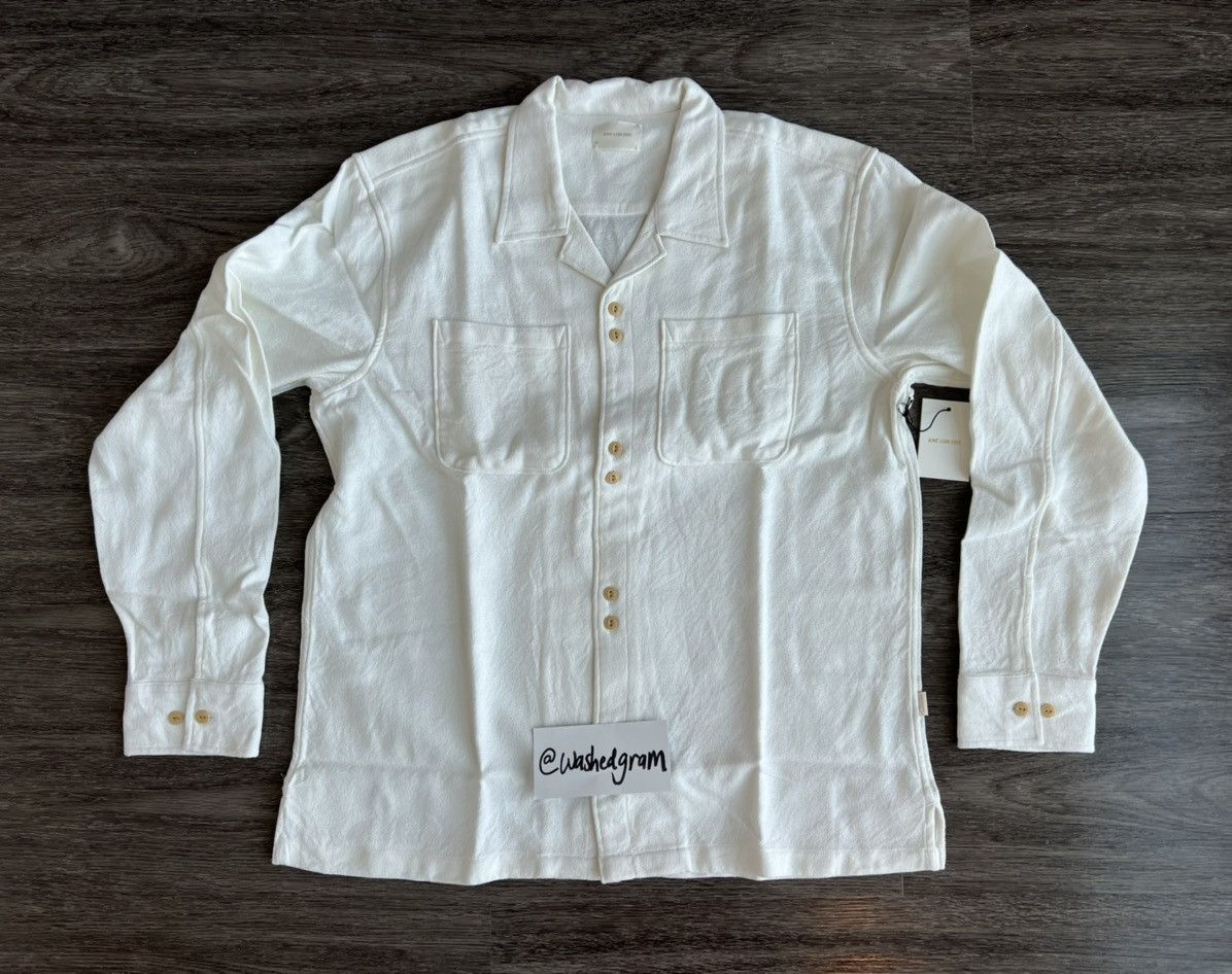 Aime Leon Dore ALD Leisure Shirt L/S Coconut Milk SS22 | Grailed