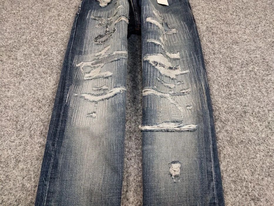 Scotch & Soda New Scotch & Soda Amsterdams Blauw Dean Patchwork Jeans Size US 30 / EU 46 - 4 Thumbnail