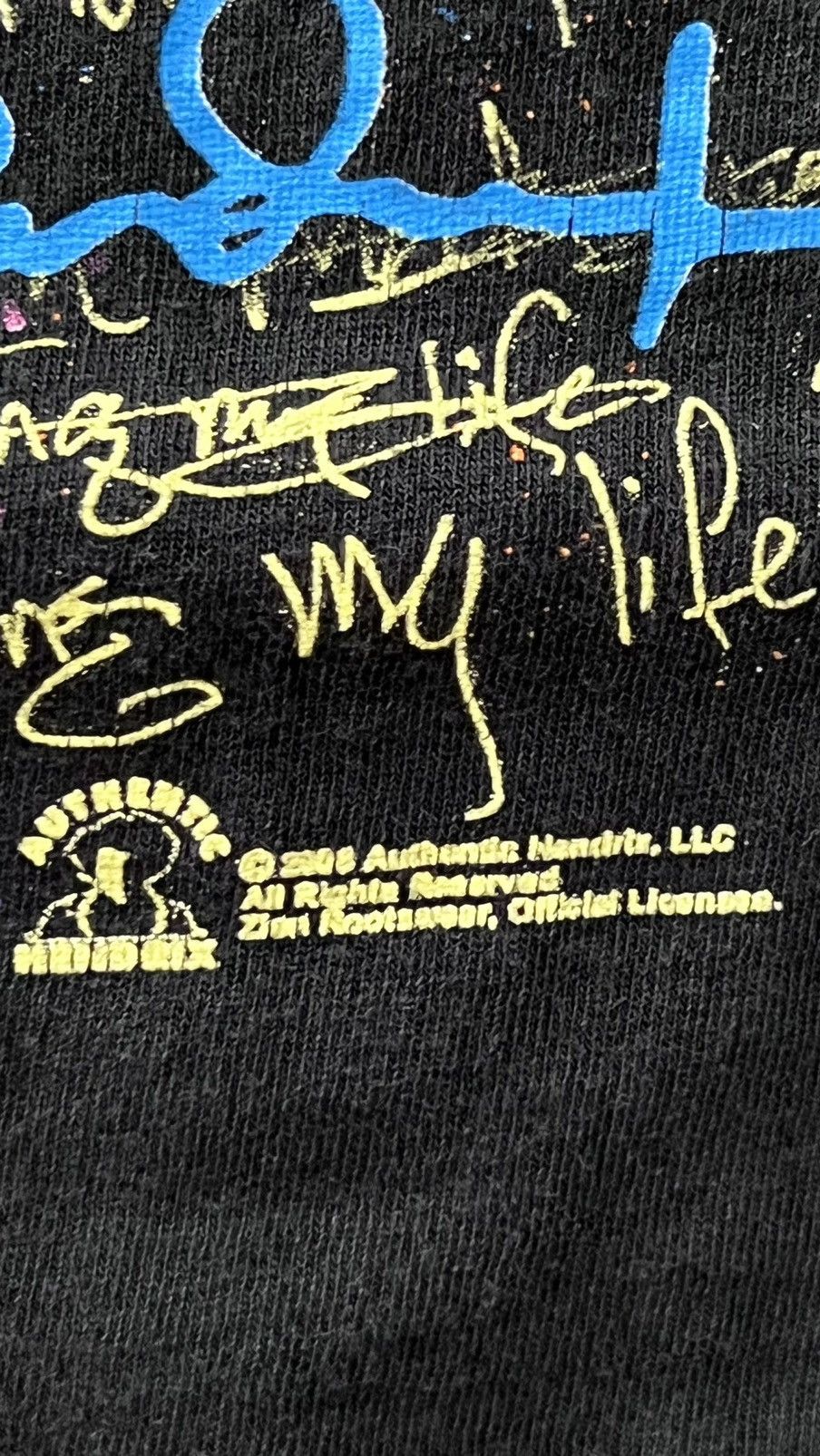 Band Tees × Jimi Hendrix × Vintage Jimi Hendrix Bold as Love Signature Rock TShirt Sz:L Size US L / EU 52-54 / 3 - 4 Thumbnail