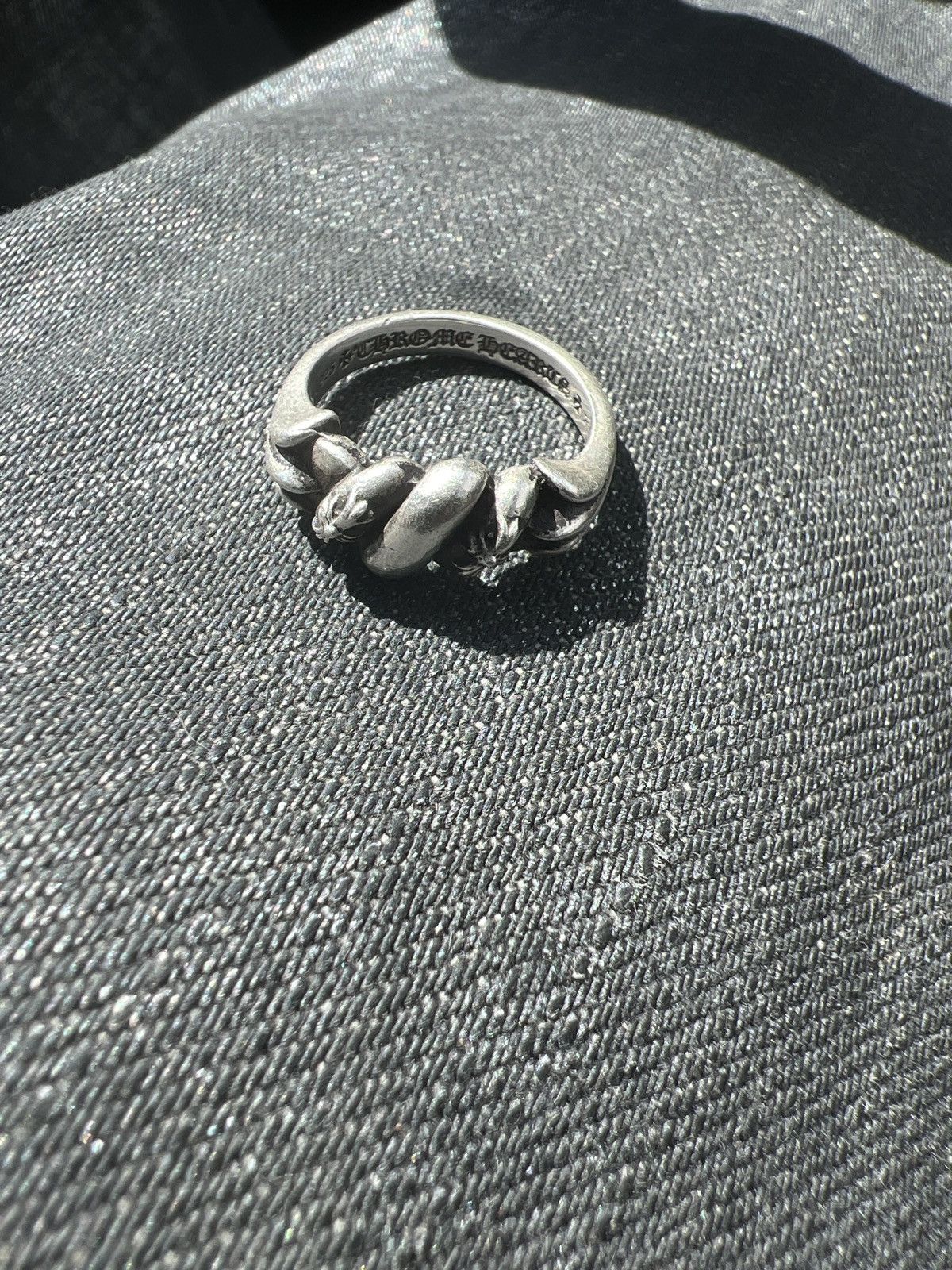 クロムハーツ chrome hearts tiny e knot ring 7 Chrome Hearts Chrome Hearts Tiny E-Knot Ring | Grailed