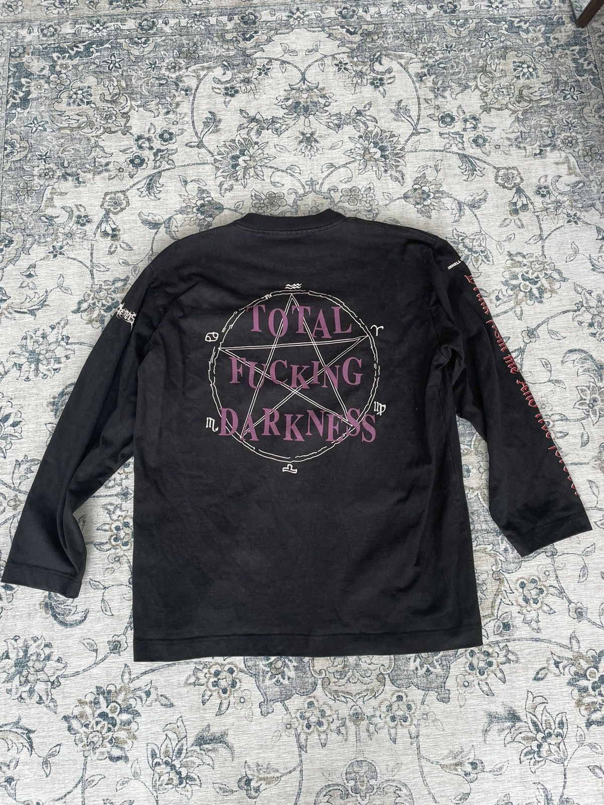 Vetements Total fucking darkness tfd long t shirt | Grailed