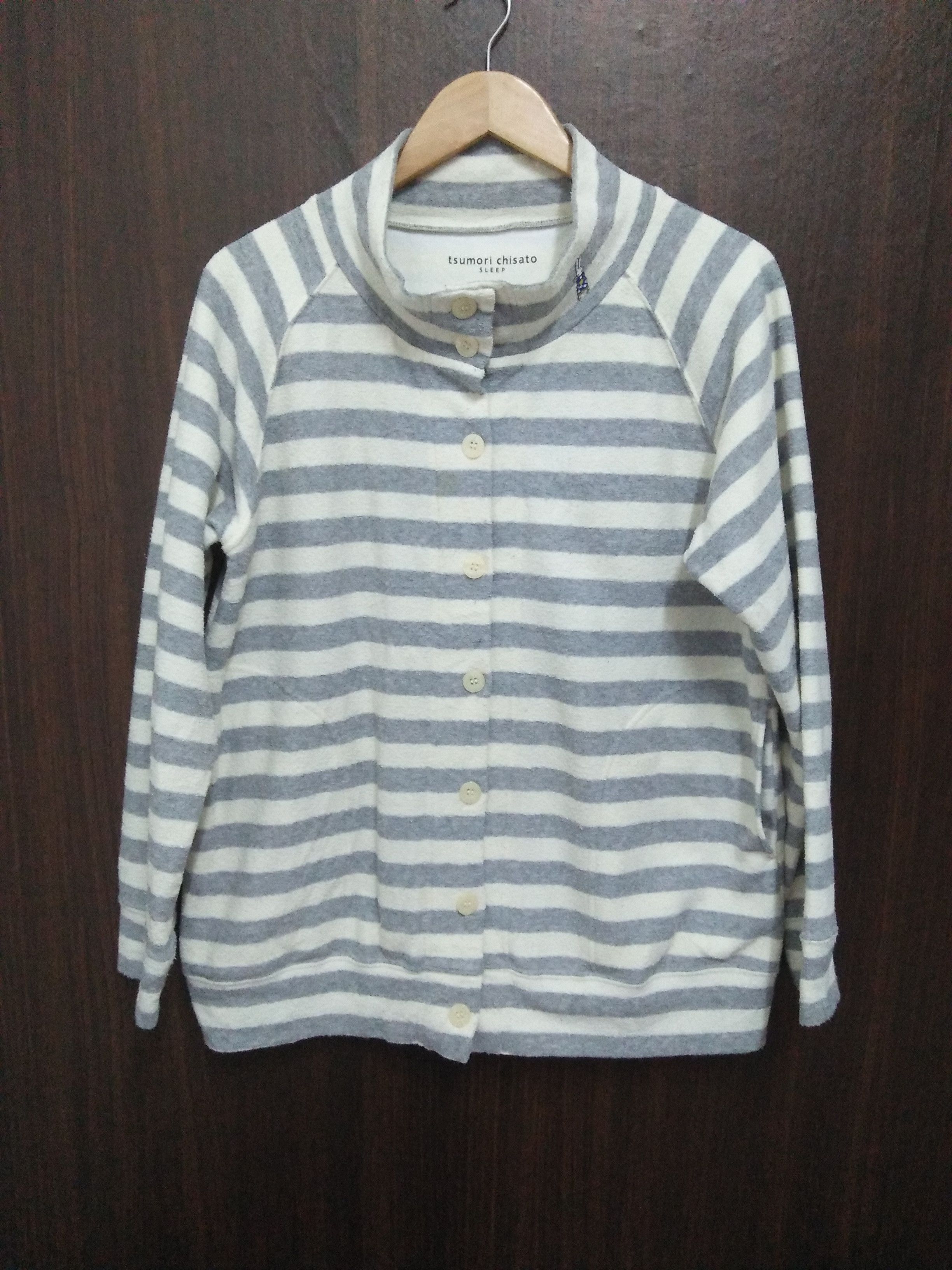 Issey Miyake × Tsumori Chisato Tsumori chisato sleep 😴 Stripe longsleeve shirt Size US L / EU 52-54 / 3 - 1 Thumbnail