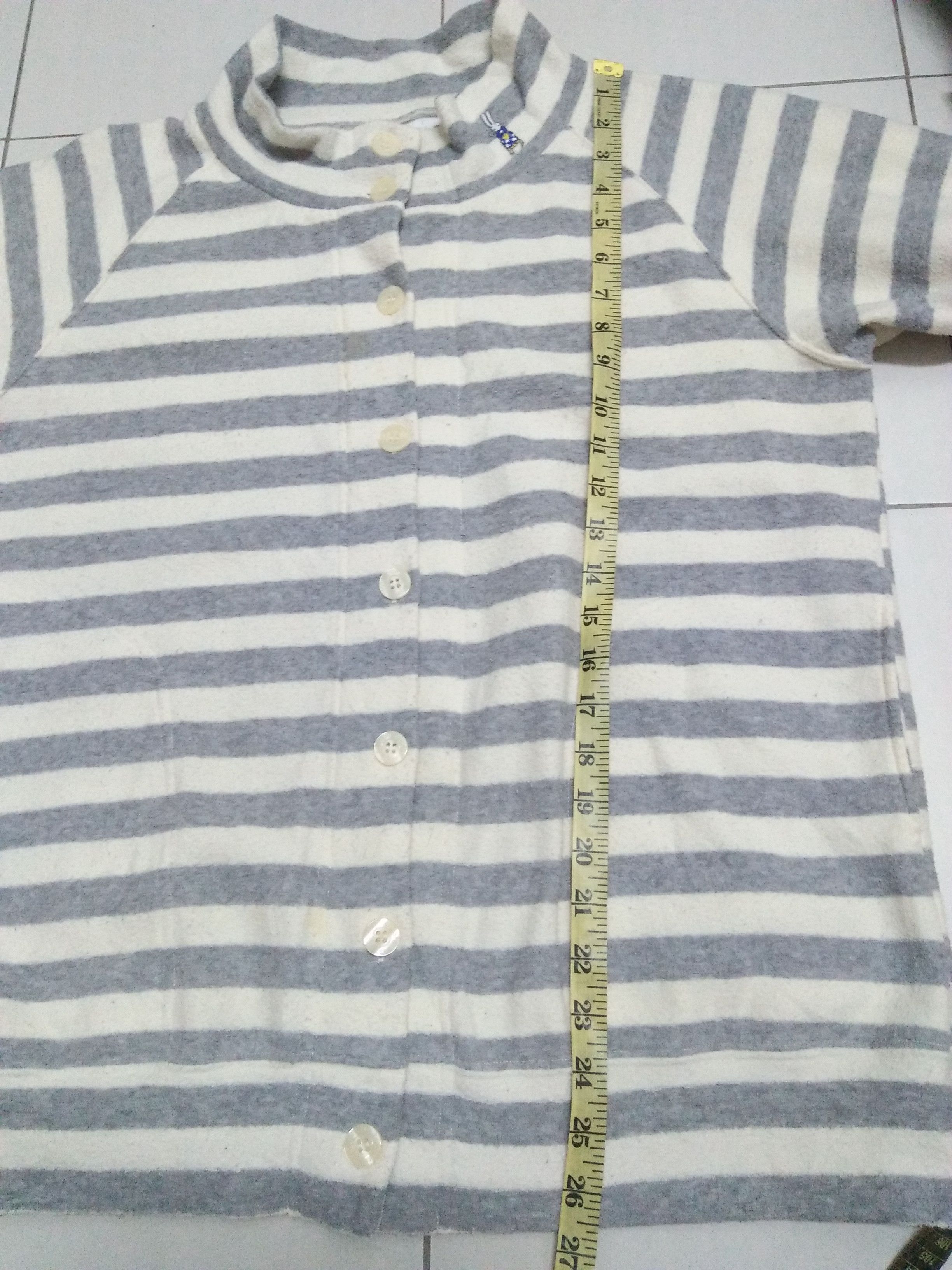 Issey Miyake × Tsumori Chisato Tsumori chisato sleep 😴 Stripe longsleeve shirt Size US L / EU 52-54 / 3 - 10 Thumbnail