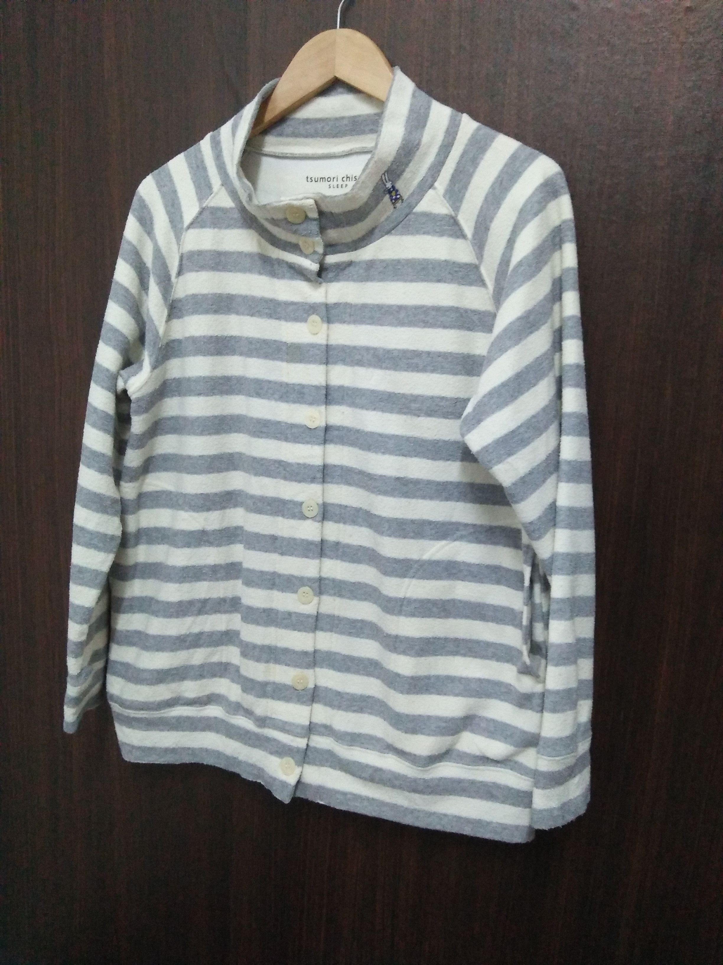 Issey Miyake × Tsumori Chisato Tsumori chisato sleep 😴 Stripe longsleeve shirt Size US L / EU 52-54 / 3 - 2 Thumbnail