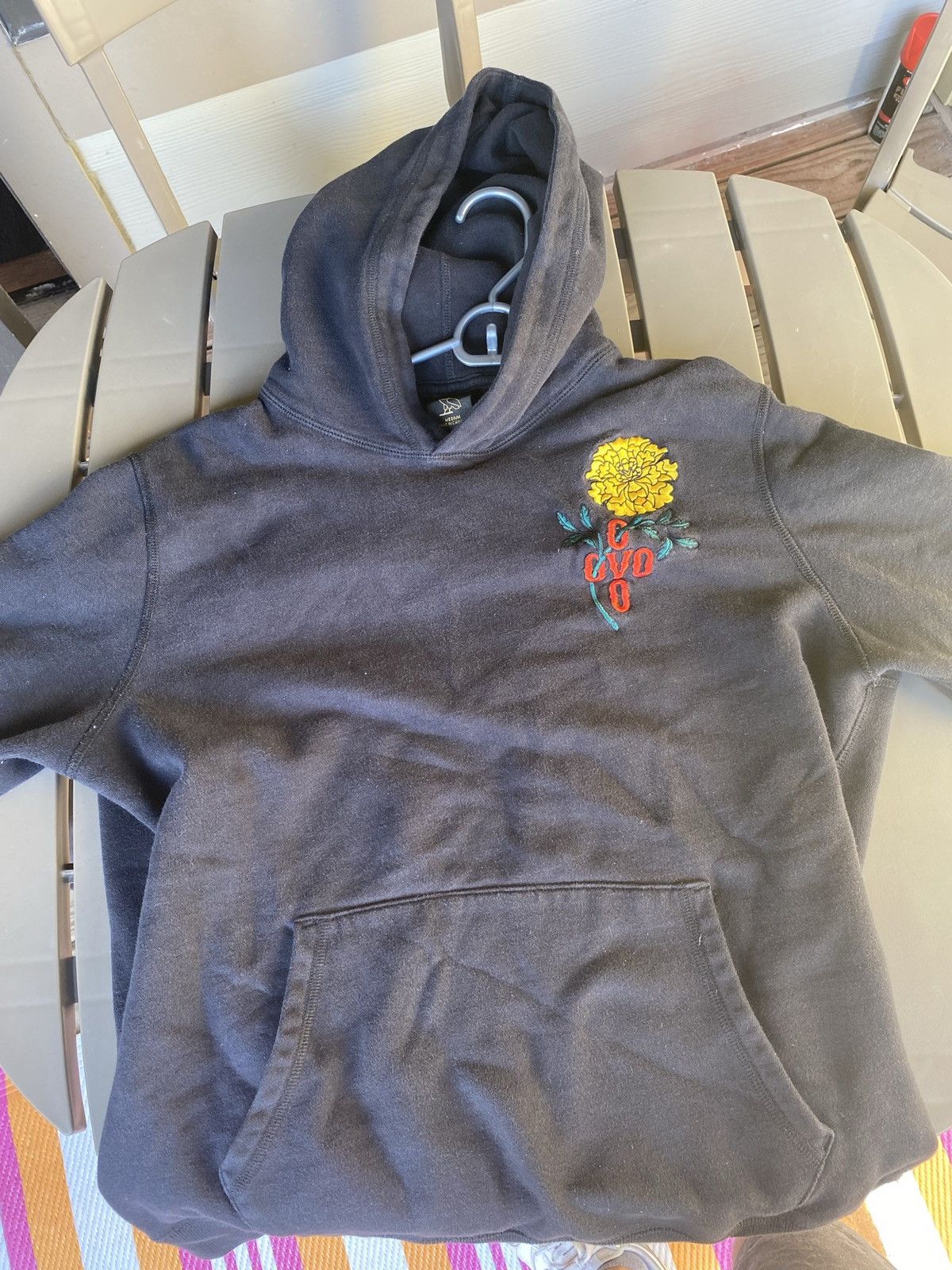 Drake OVO Marigold Pom Pom Hoodie Grailed