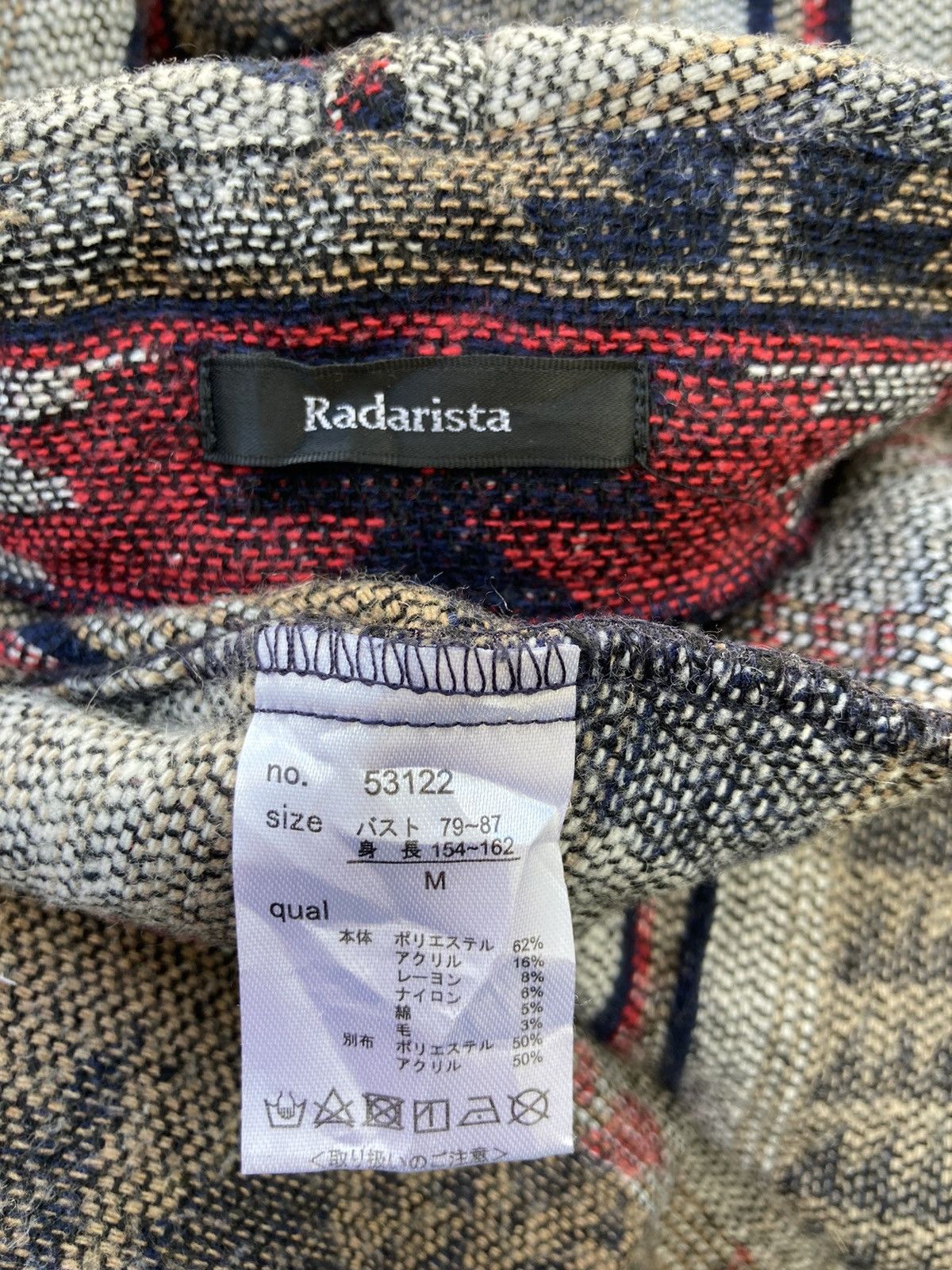 Japanese Brand × Native RADARISTA NATIVE NAVAJO OVERJACKET Size US M / EU 48-50 / 2 - 9 Thumbnail