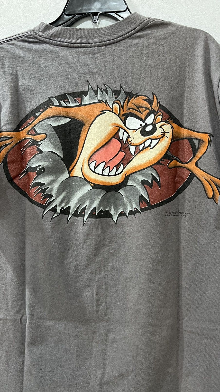 Cartoon Network 1995 Tasmanian Devil Single Stitch Size XL Size US XL / EU 56 / 4 - 8 Thumbnail