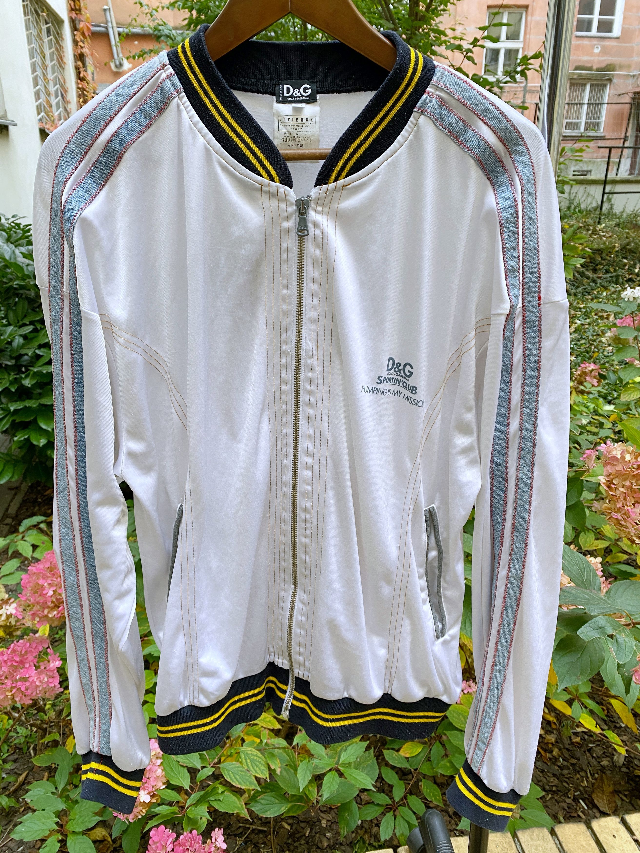 Dolce & Gabbana × Italian Designers Dolce & Gabbana D&G full zip track top  jacket size M | Grailed