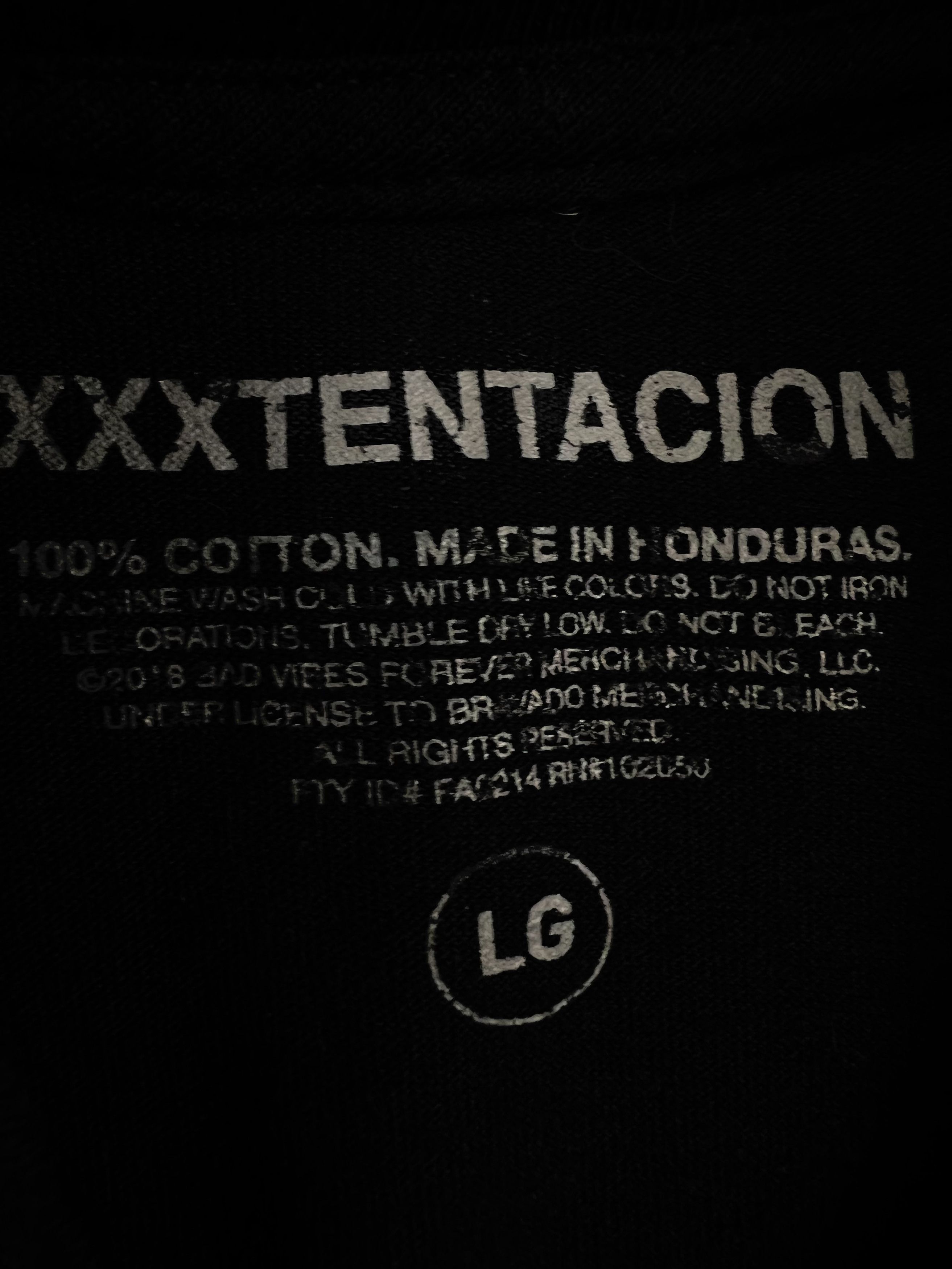 Other XXXTentacion Memorial Crouching Tee Black Large XXX Size US L / EU 52-54 / 3 - 3 Thumbnail