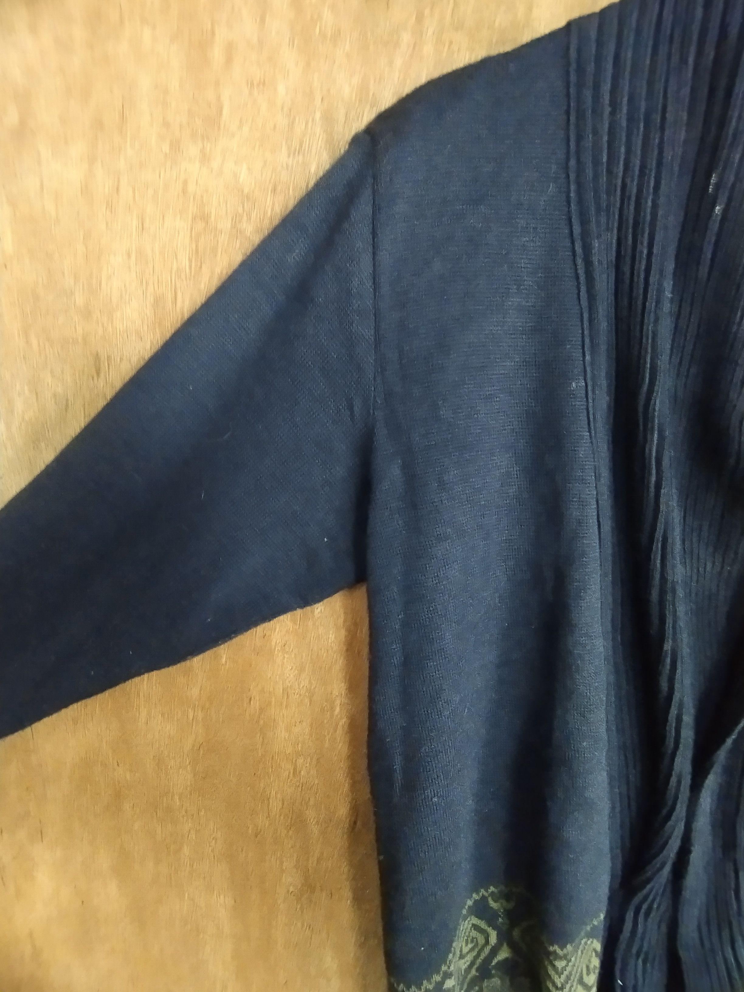 Japanese Brand Saint-Simeon dark blue cardigan knitwear #S026 Size US M / EU 48-50 / 2 - 7 Thumbnail