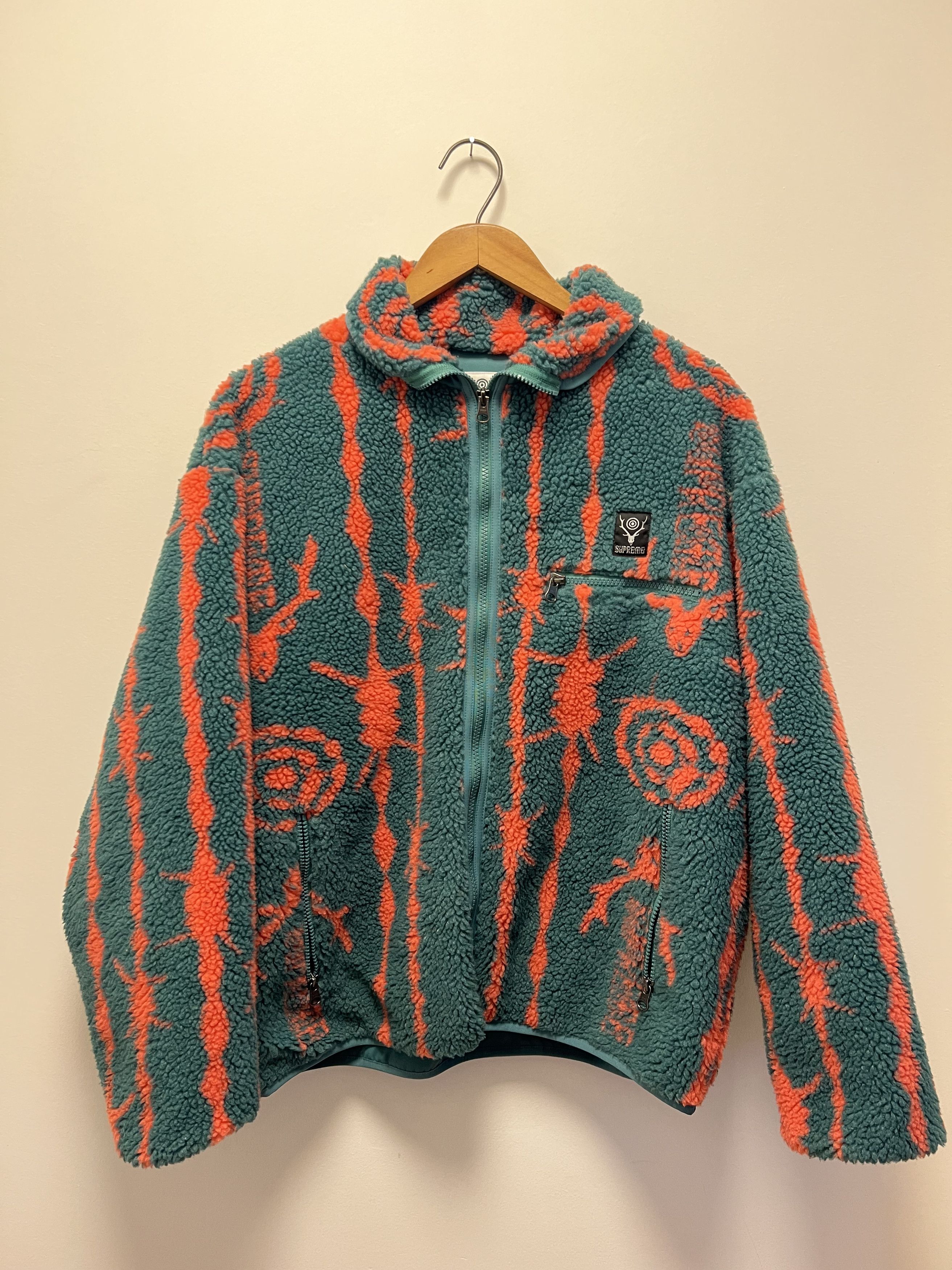 Supreme Supreme SOUTH2WEST8 Fleece Jacket Size US M / EU 48-50 / 2 - 1 Thumbnail