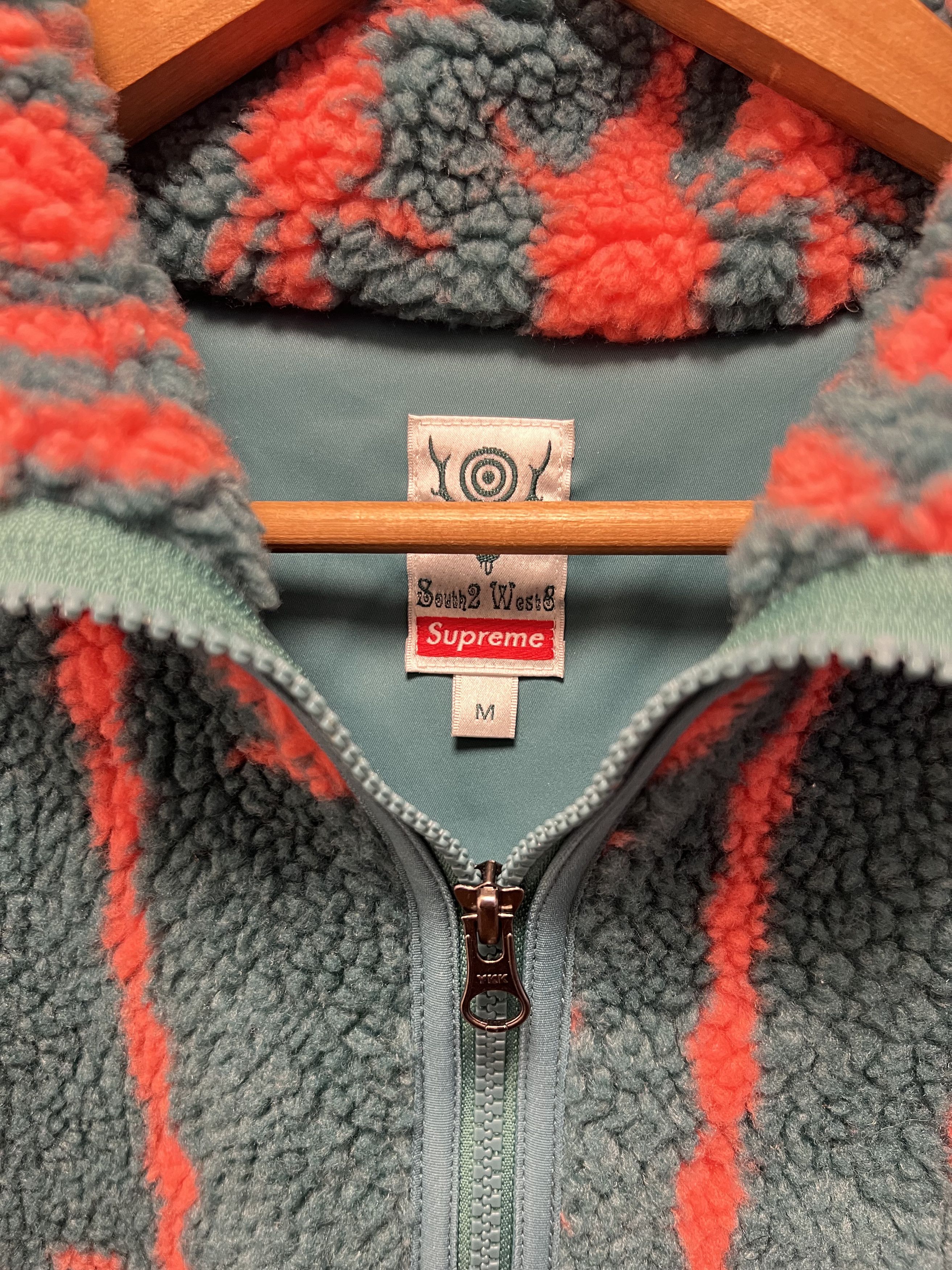 Supreme Supreme SOUTH2WEST8 Fleece Jacket Size US M / EU 48-50 / 2 - 3 Thumbnail