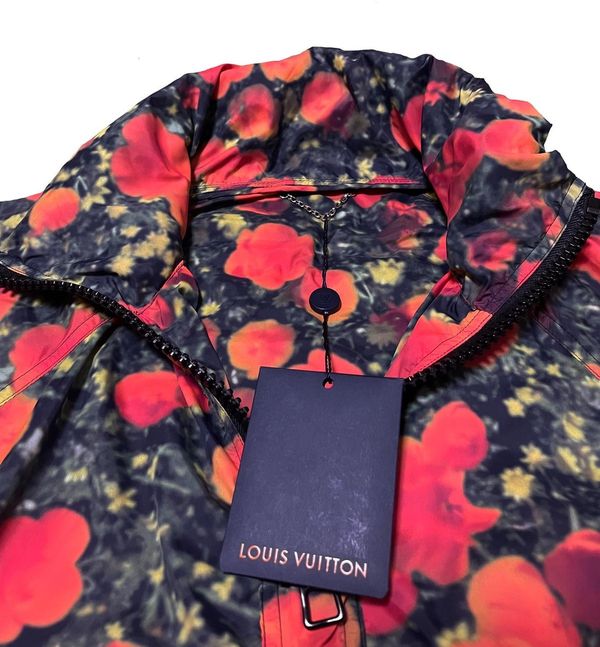 Louis Vuitton Louis Vuitton Poppies Dorothy Graphic Wind Breaker