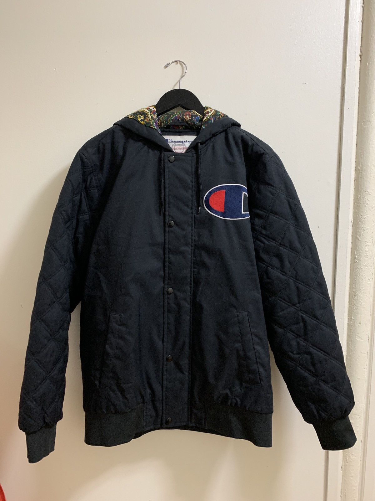 Champion x supreme jacket online