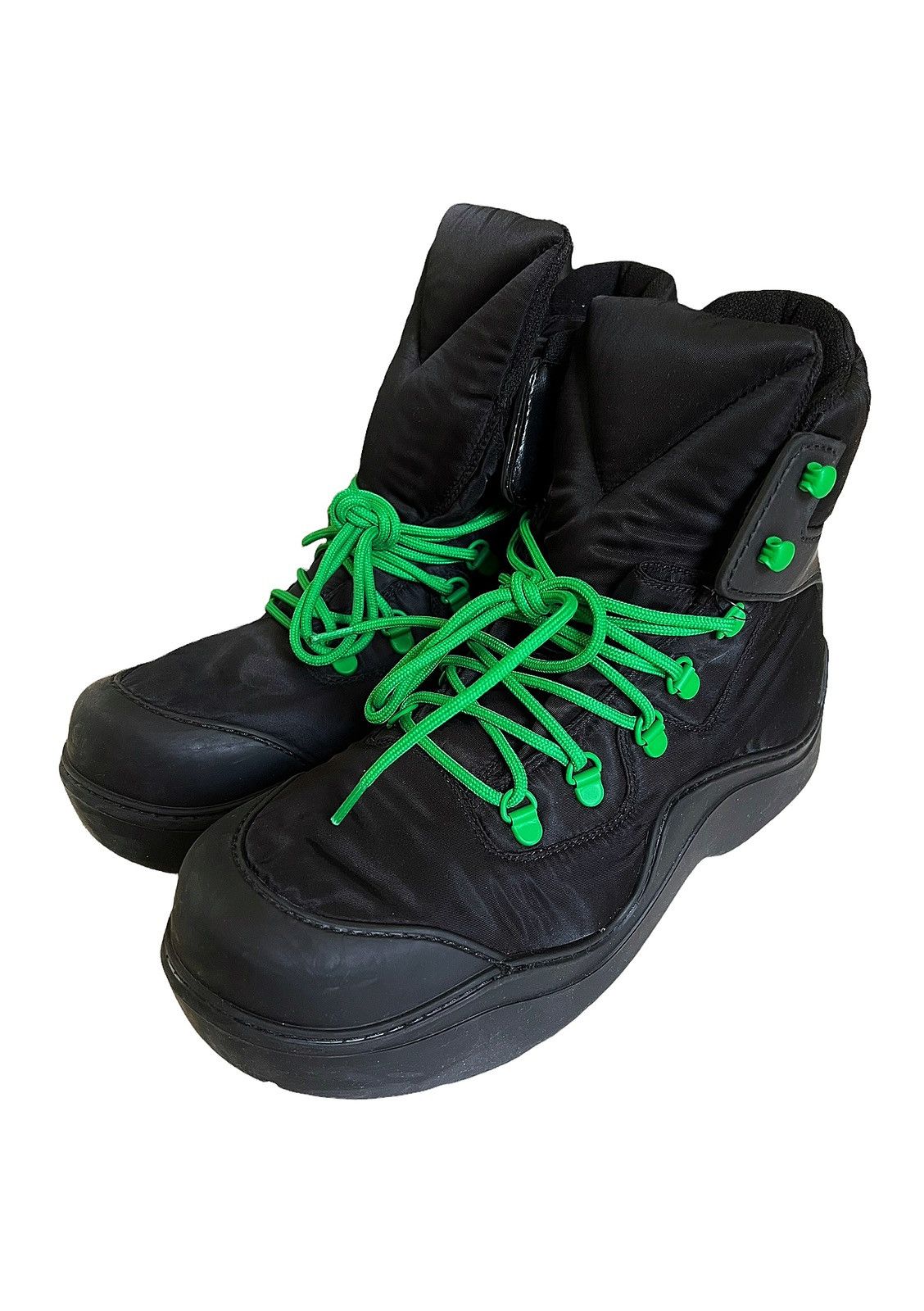 Bottega Veneta Sz42 Black Bomber Puddle Boot Size US 9 / EU 42 - 1 Thumbnail