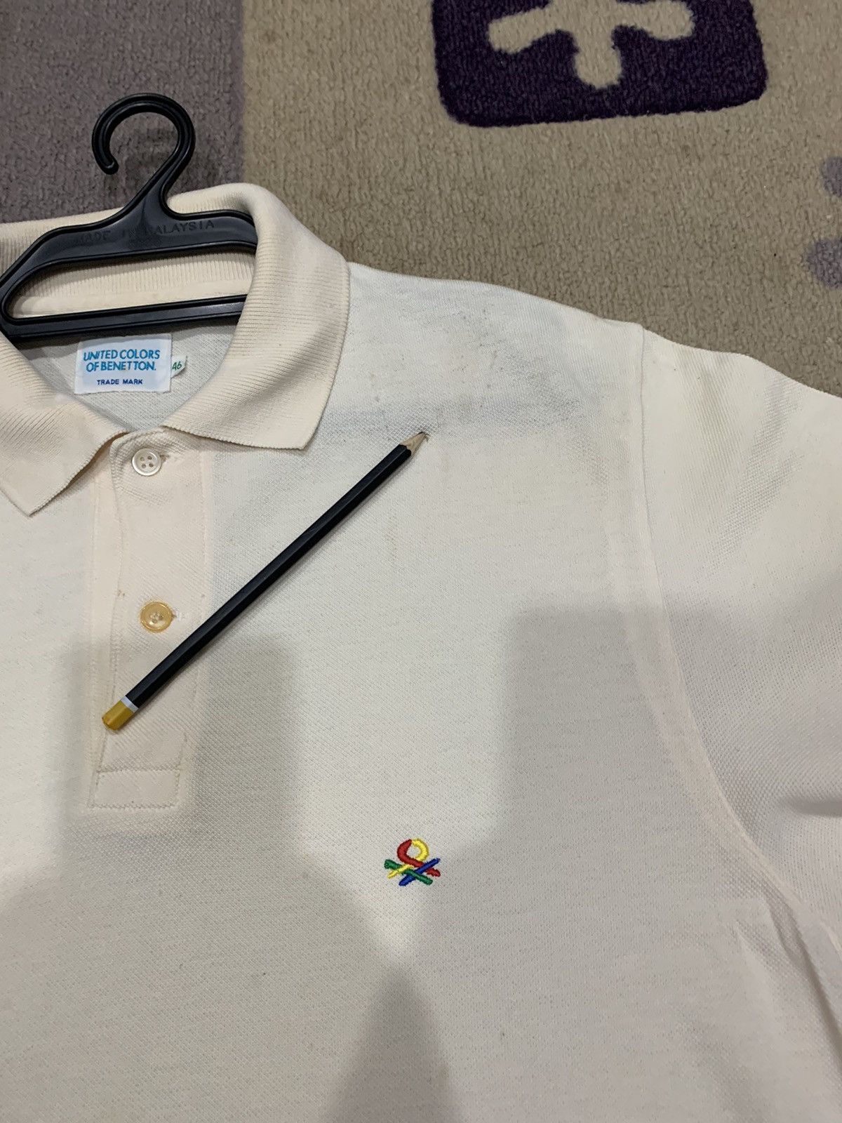 Benetton × Japanese Brand × United Colors Of Benetton UNITED COLOUR OF BENETTON Polos Size 46 Fir M Size US M / EU 48-50 / 2 - 9 Thumbnail