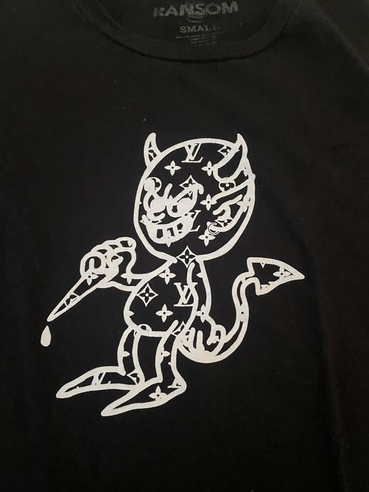 louis vuitton devil shirt