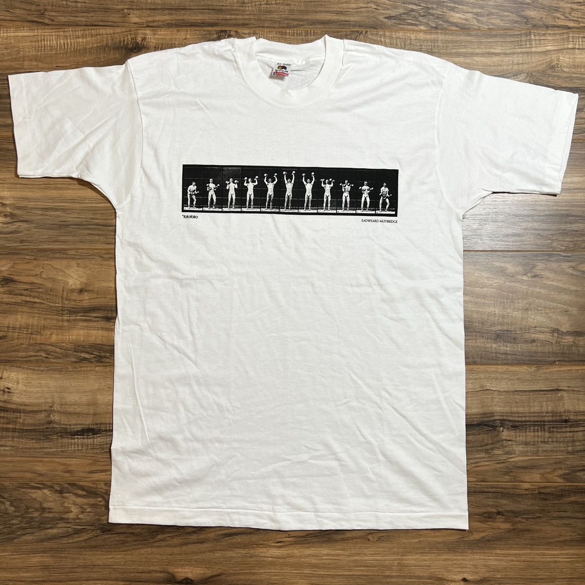 Art × Made In Usa × Vintage Vintage 90s EADWEARD MUYBRIDGE 