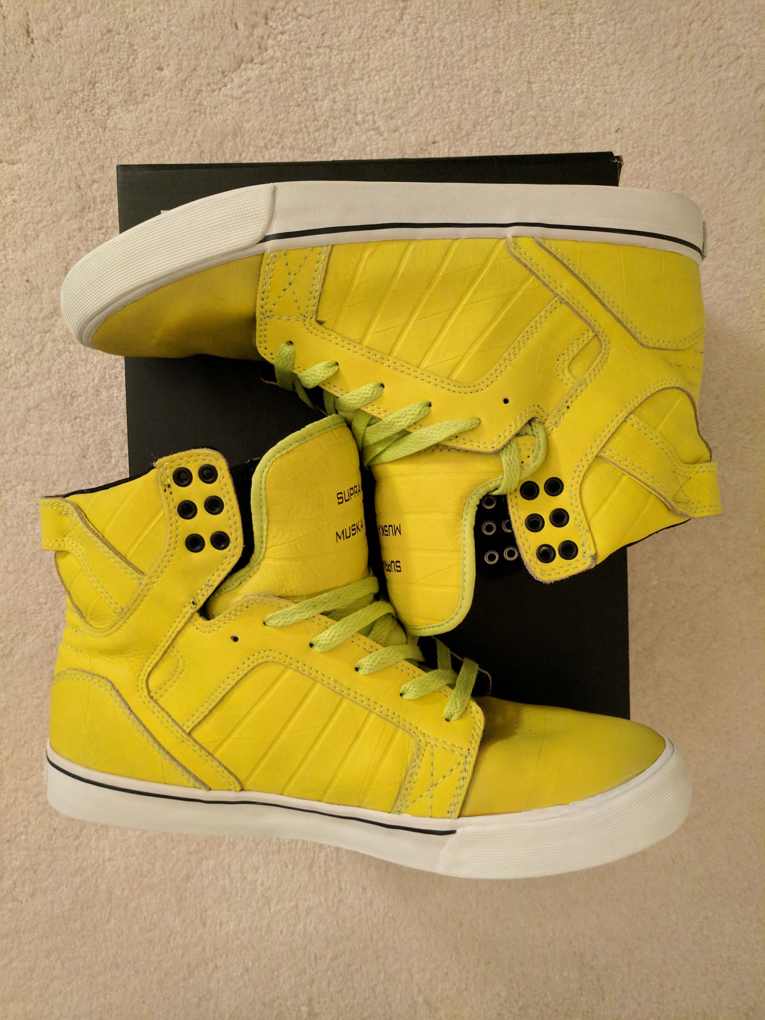 Supra Acid Yellow Skytop Grailed