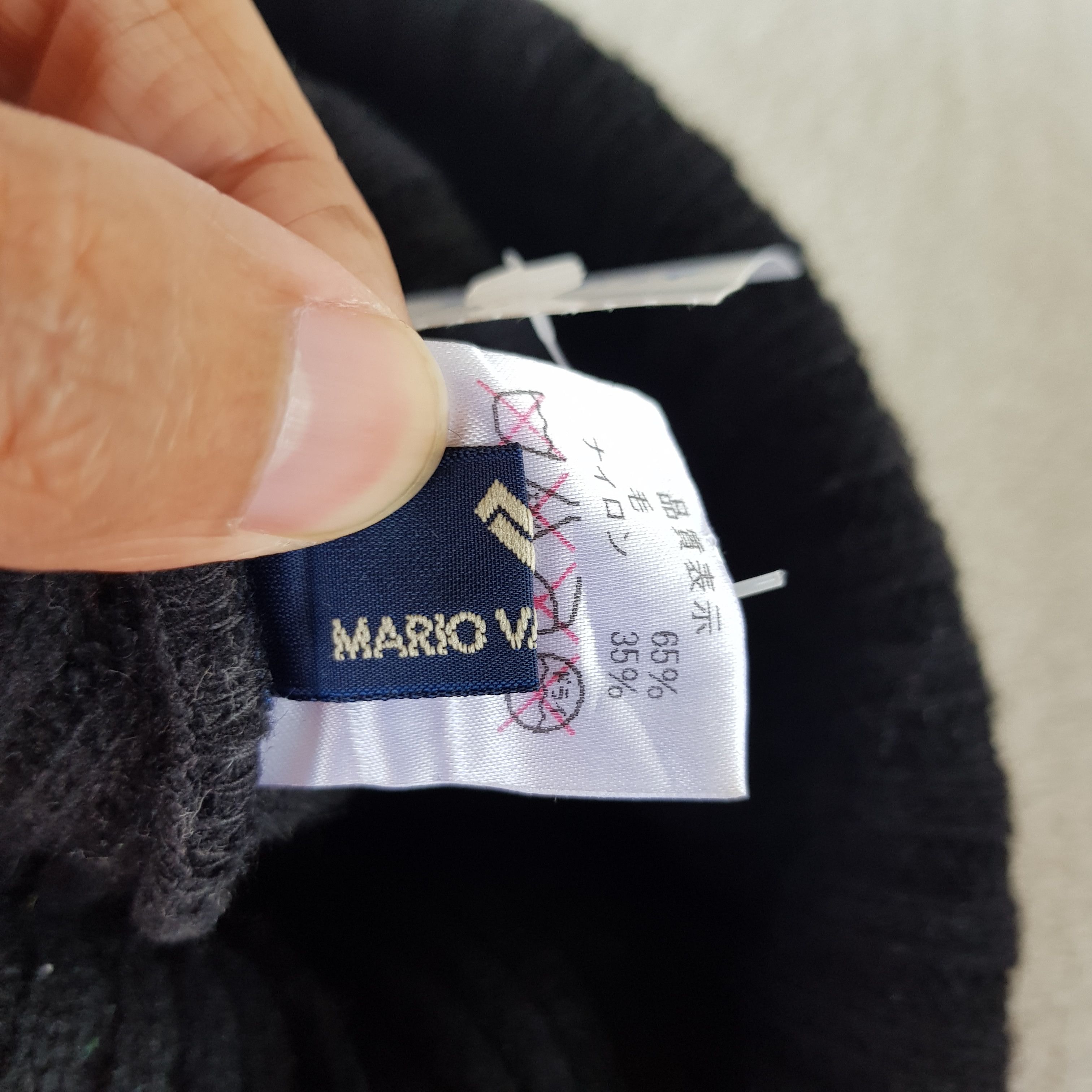 Valentino × Vintage Vintage Mario Valentino Beanie Snow Cap Hats - AC10429. Size ONE SIZE - 7 Thumbnail