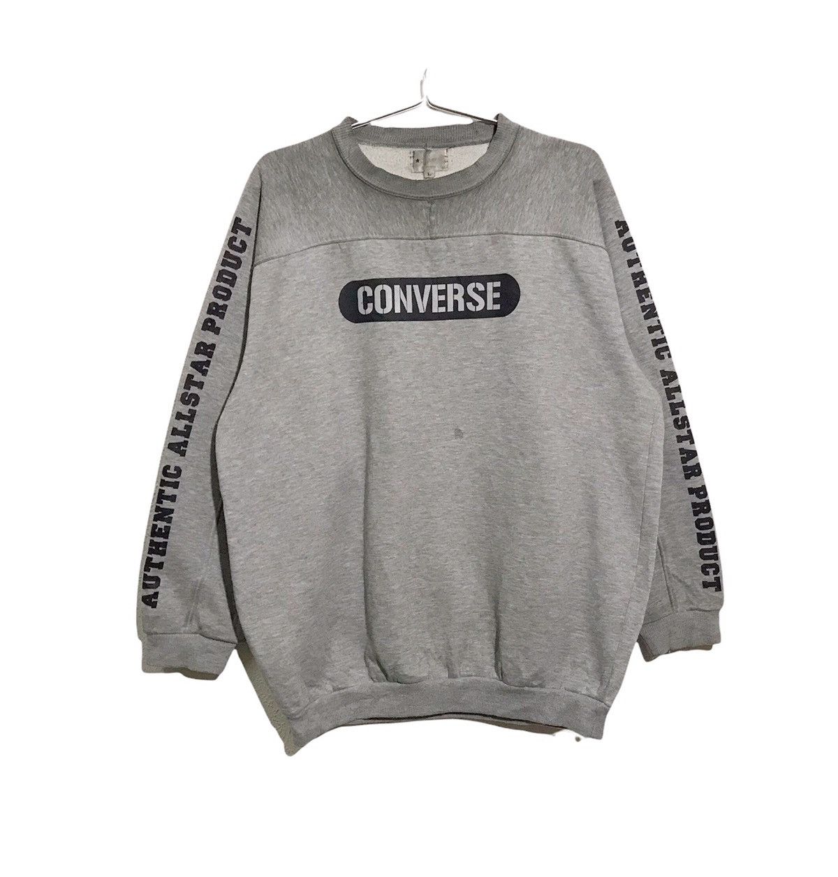Vintage Distressed Converse all star Crewneck Sweatshirt