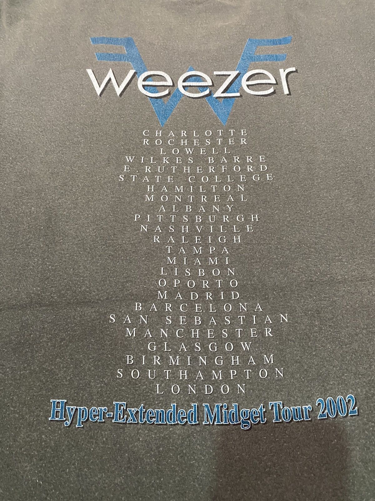 Band Tees vintage weezer band tshirt Size US XL / EU 56 / 4 - 4 Thumbnail