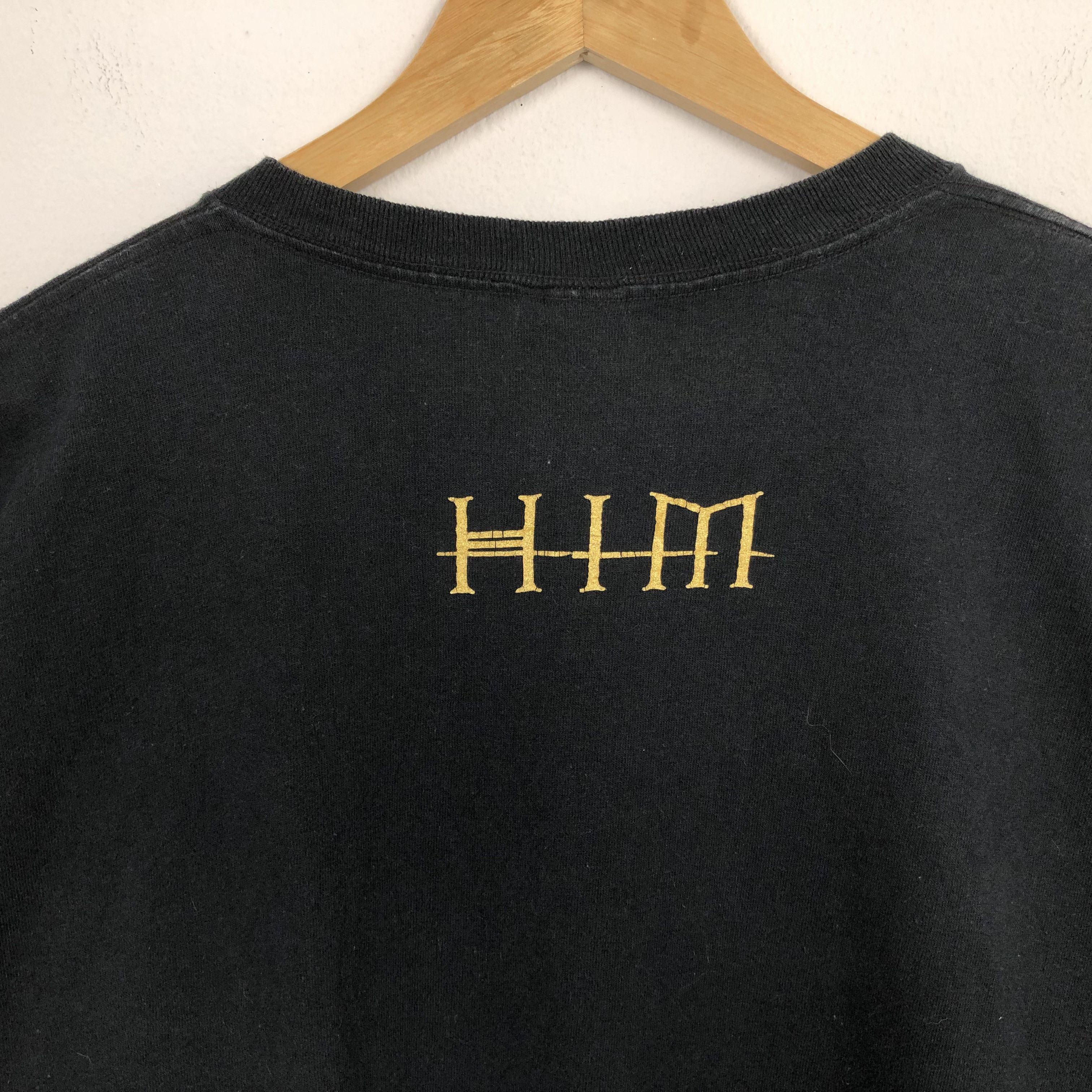 Vintage Vintage HIM MOvie Design Tshirt Size US XL / EU 56 / 4 - 4 Thumbnail
