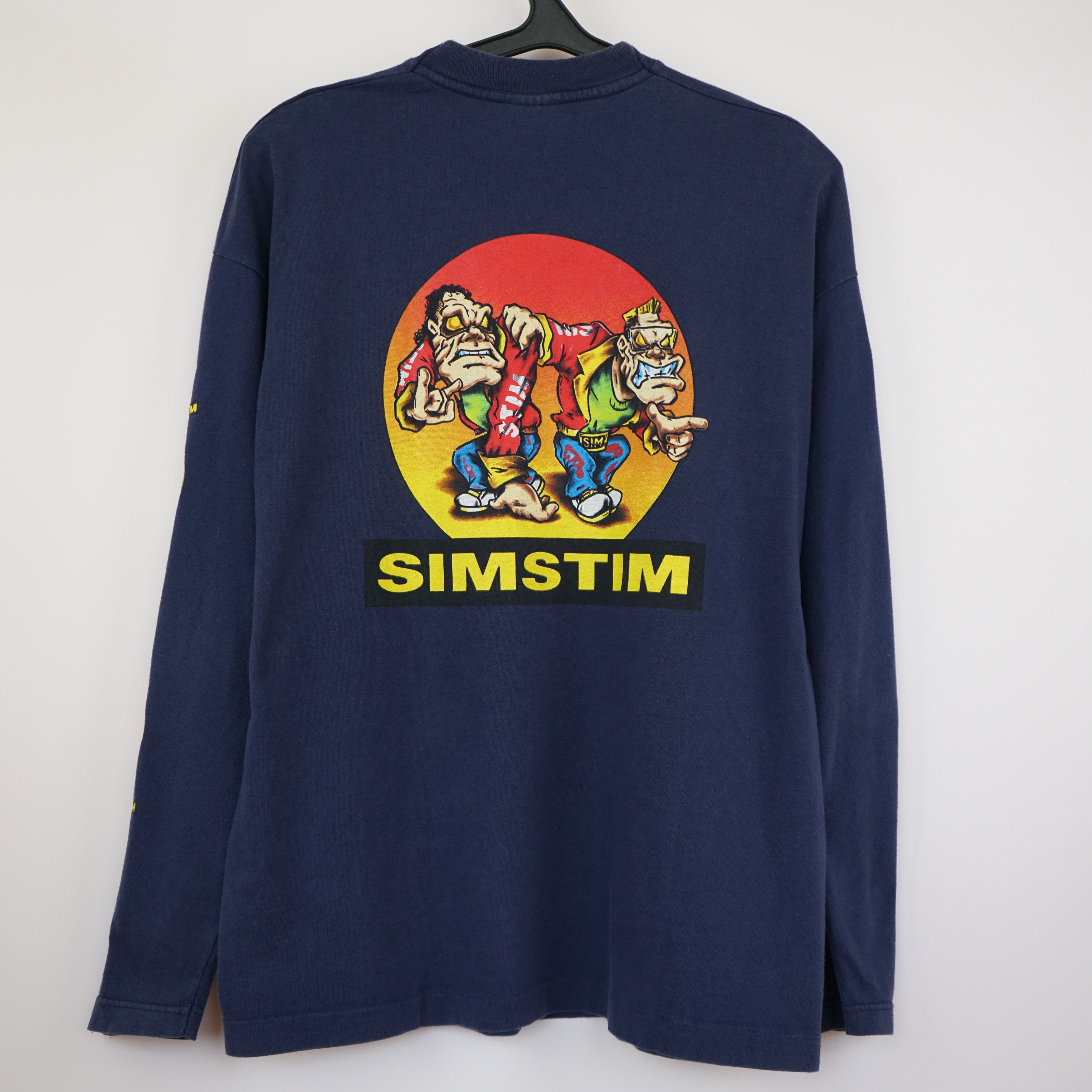 Band Tees × Thunderdome × Vintage Vintage SimStim t shirt 1990s EDM ...