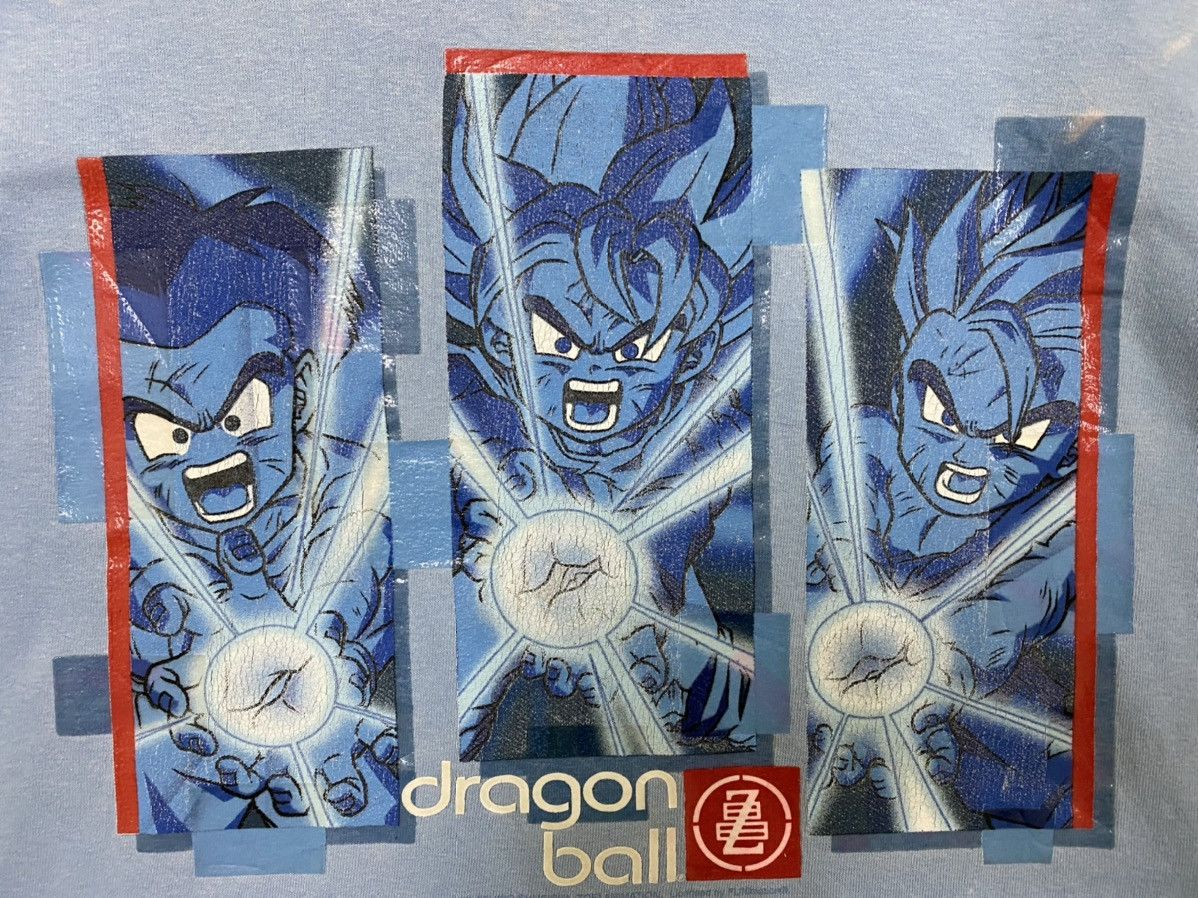 Japanese Brand vintage 2002 DRAGON BALL Z goten japanese anime t-shirts Size US XL / EU 56 / 4 - 3 Thumbnail