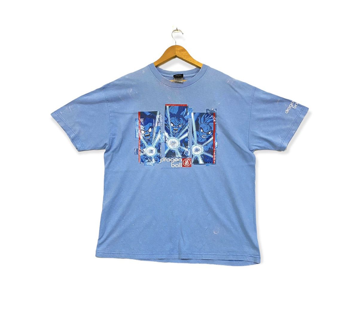 Japanese Brand vintage 2002 DRAGON BALL Z goten japanese anime t-shirts Size US XL / EU 56 / 4 - 1 Thumbnail