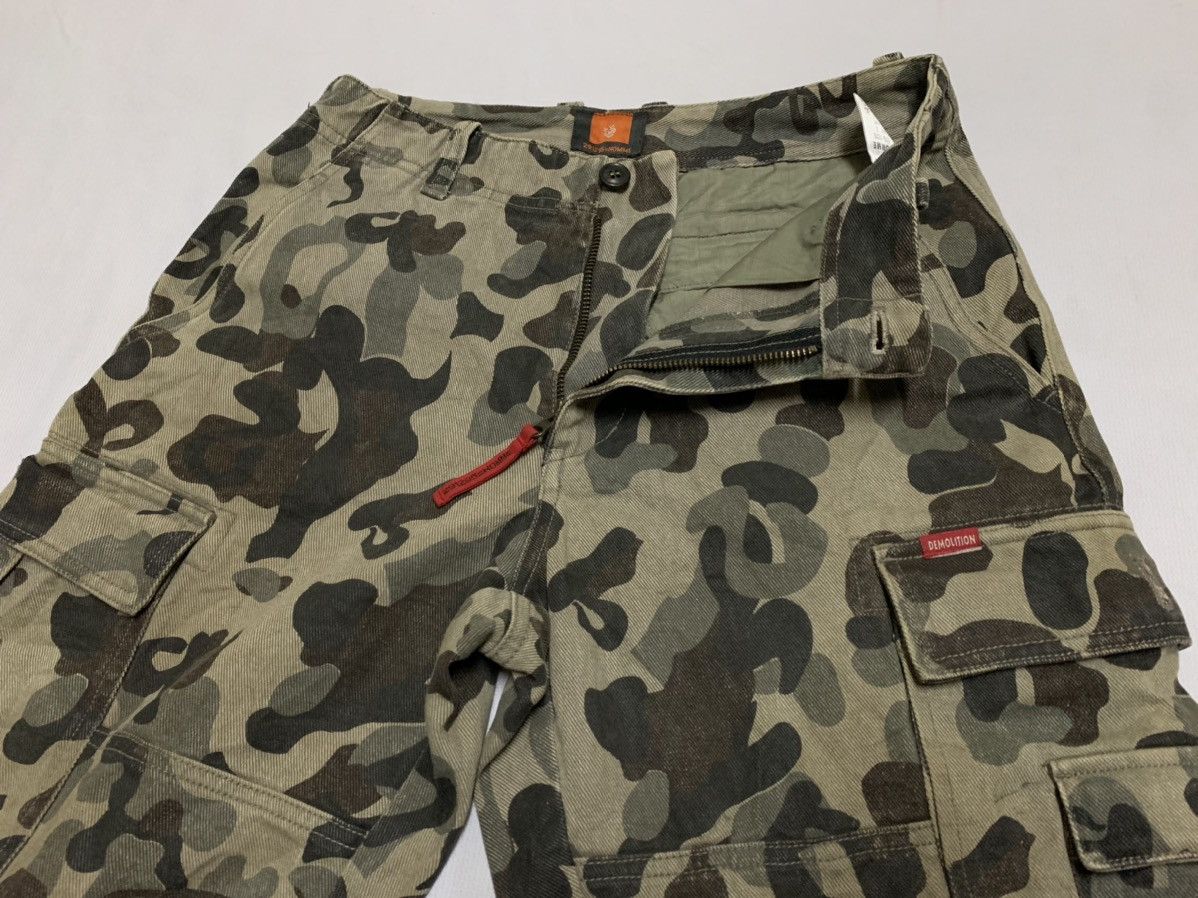 Japanese Brand 291295 Homme cargo pants - Camo pants Size US 30 / EU 46 - 6 Thumbnail