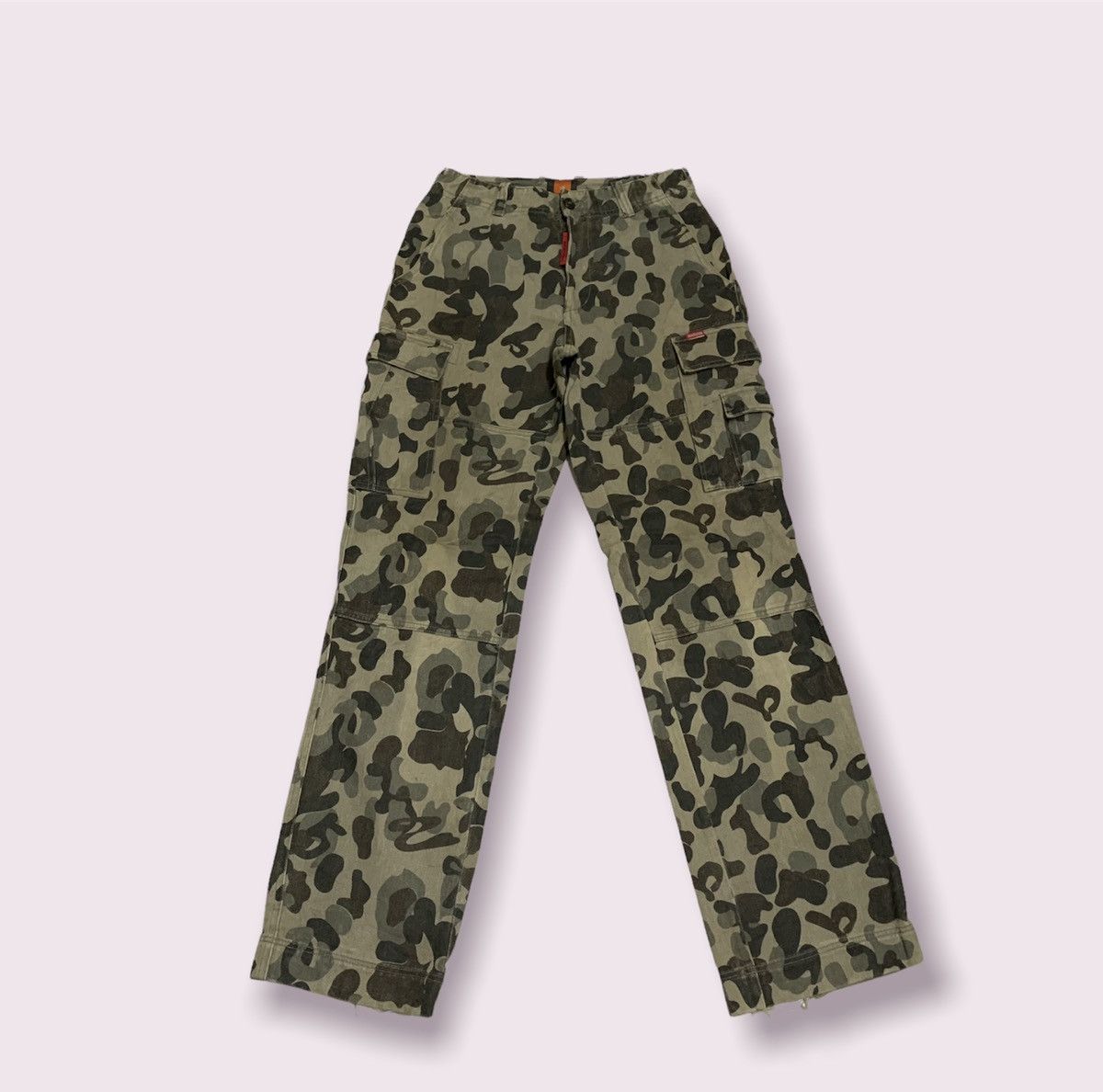 Japanese Brand 291295 Homme cargo pants - Camo pants Size US 30 / EU 46 - 2 Thumbnail
