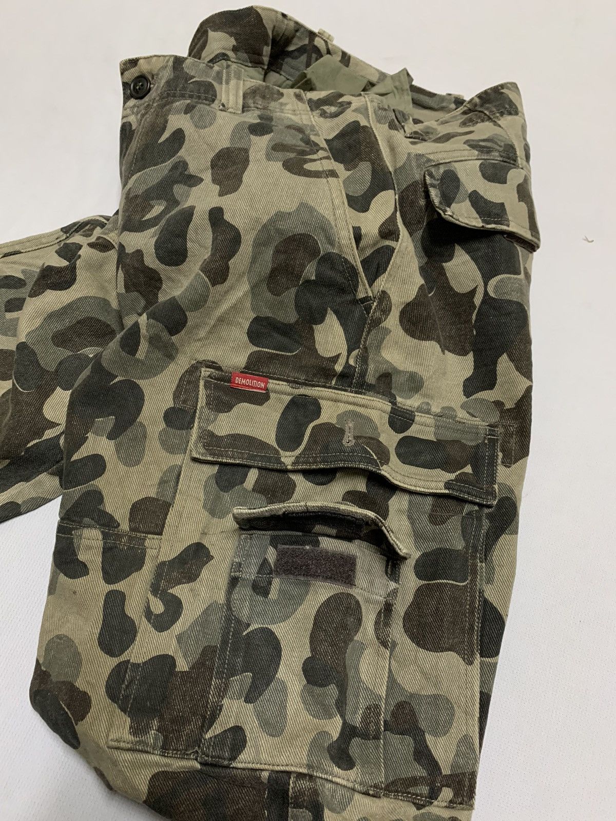Japanese Brand 291295 Homme cargo pants - Camo pants Size US 30 / EU 46 - 8 Thumbnail