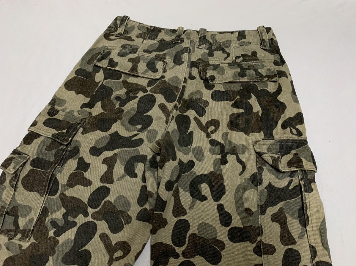 Japanese Brand 291295 Homme cargo pants - Camo pants Size US 30 / EU 46 - 4 Thumbnail