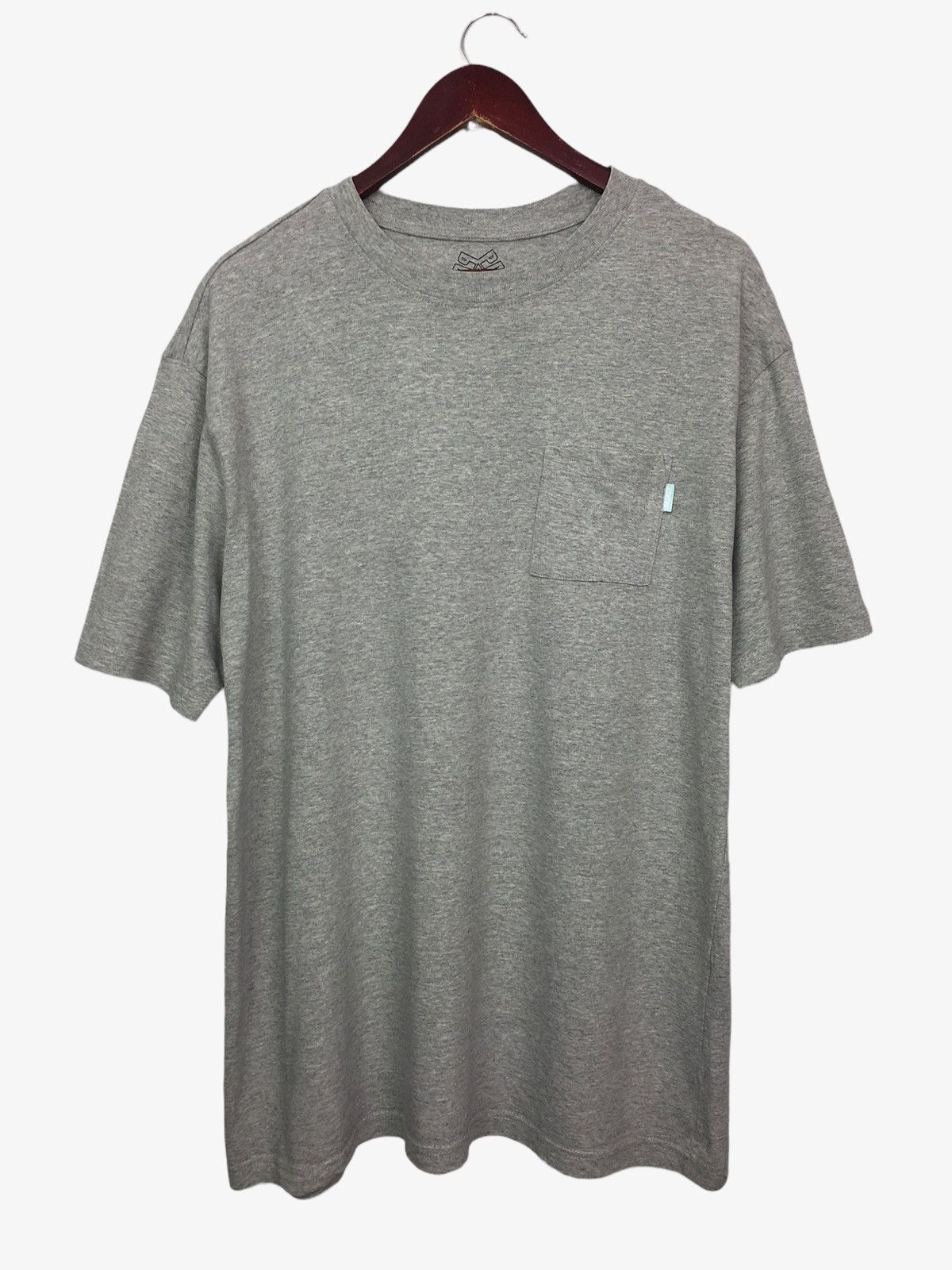 Palace P-Slub Pocket Tee Burgundy