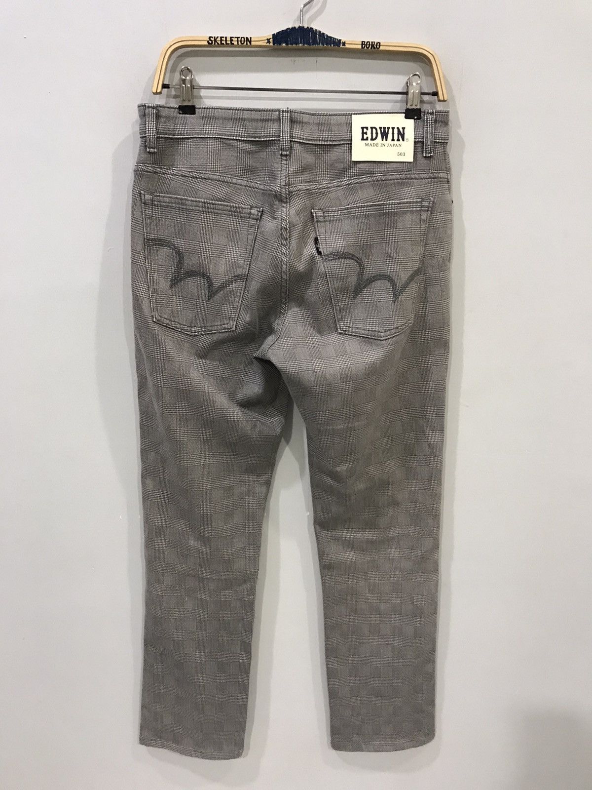 Designer × Edwin EDWIN Plaid Stretchable Skinny Pant Size US 31 - 10 Thumbnail