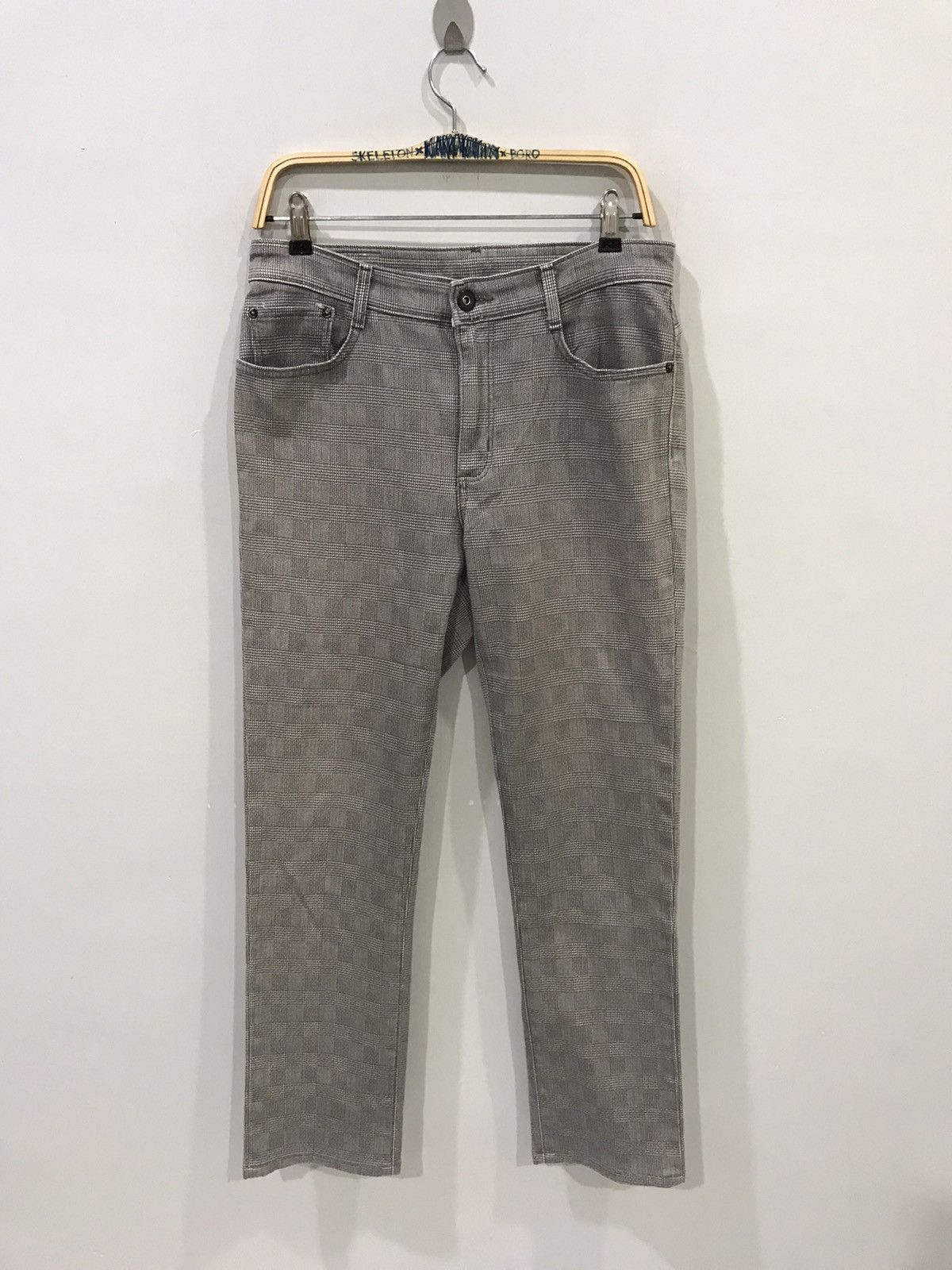 Designer × Edwin EDWIN Plaid Stretchable Skinny Pant Size US 31 - 1 Thumbnail