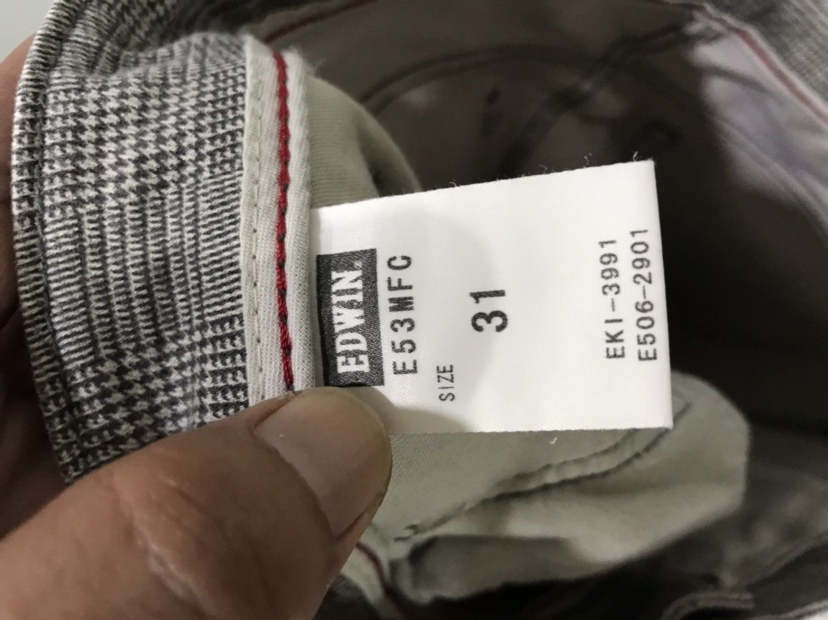 Designer × Edwin EDWIN Plaid Stretchable Skinny Pant Size US 31 - 11 Thumbnail