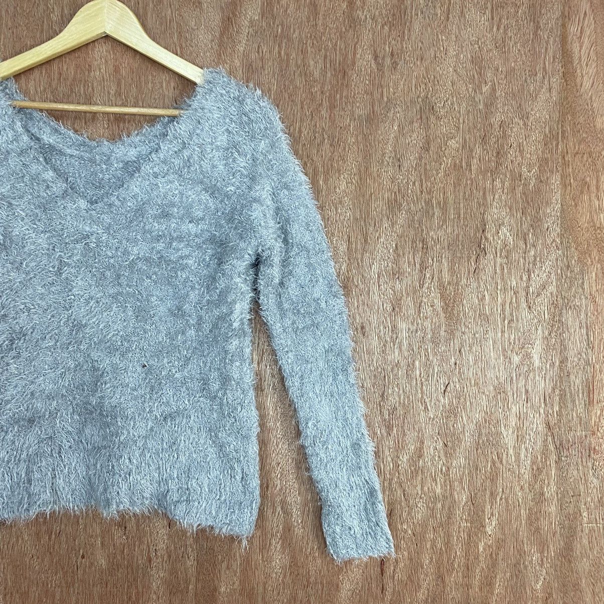 Homespun Knitwear Flower Circle Mohair Shag Shaggy Knitwear #0390 Size US S / EU 44-46 / 1 - 5 Thumbnail