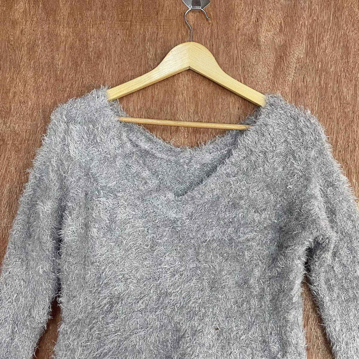 Homespun Knitwear Flower Circle Mohair Shag Shaggy Knitwear #0390 Size US S / EU 44-46 / 1 - 9 Thumbnail