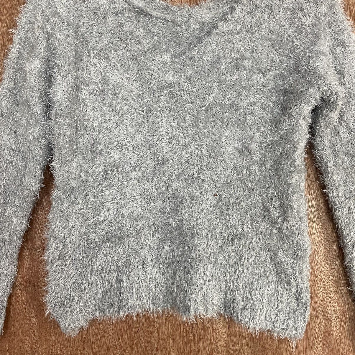 Homespun Knitwear Flower Circle Mohair Shag Shaggy Knitwear #0390 Size US S / EU 44-46 / 1 - 8 Thumbnail