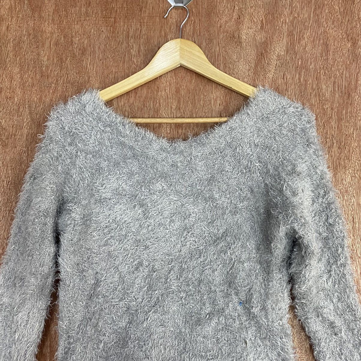 Homespun Knitwear Flower Circle Mohair Shag Shaggy Knitwear #0390 Size US S / EU 44-46 / 1 - 11 Thumbnail